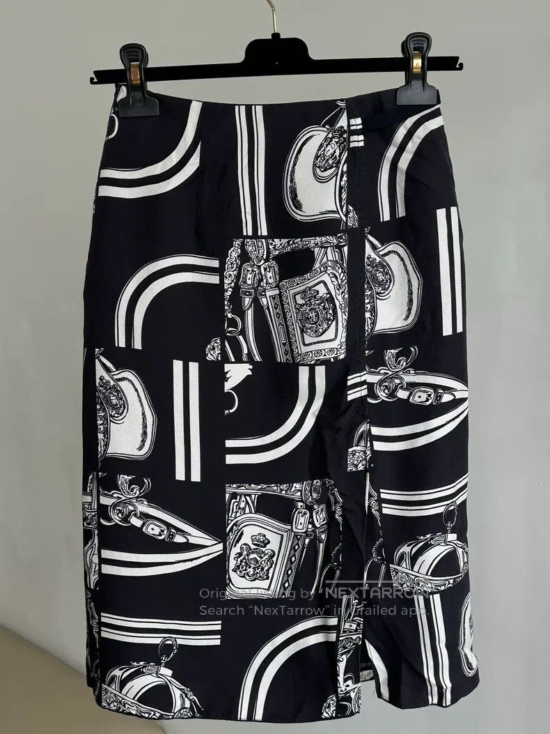 Hermes Hermes Printed Skirt Size 42" / US 20 - 4 Thumbnail