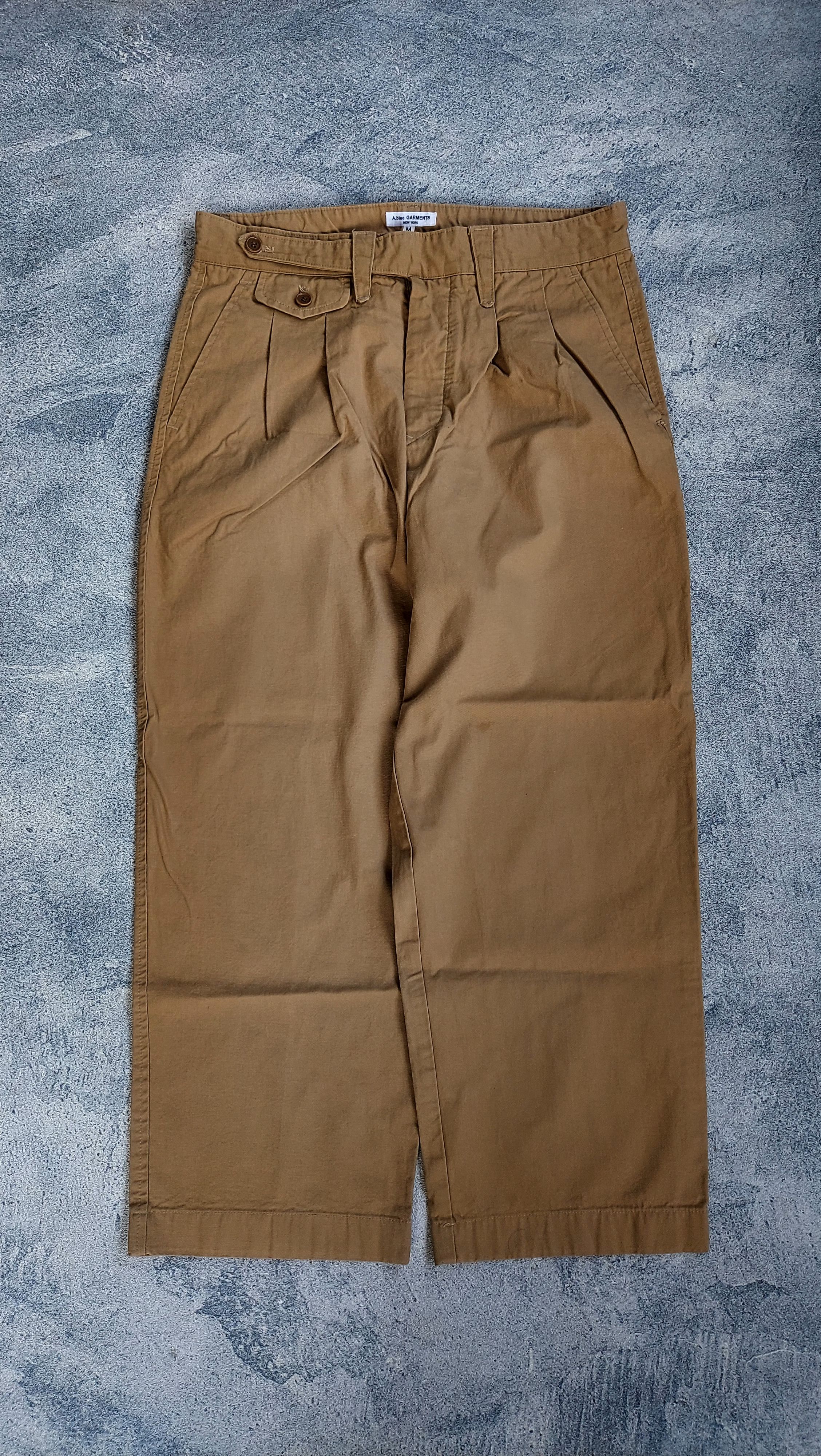 Ghurka × Vintage 💥A.Blue Garment New York Aspesi Gurkha Pants Khaki Size US 32 / EU 48 - 2 Thumbnail