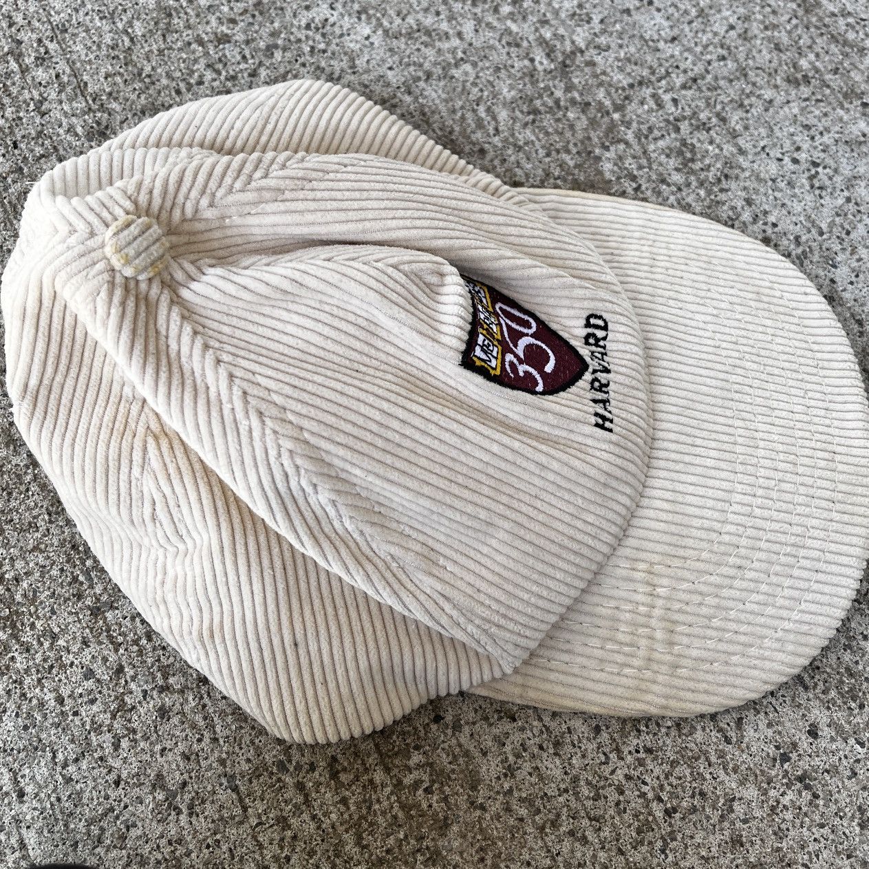 Vintage Vintage Harvard University Snapback Hat Very Worn 350 Size ONE SIZE - 7 Thumbnail