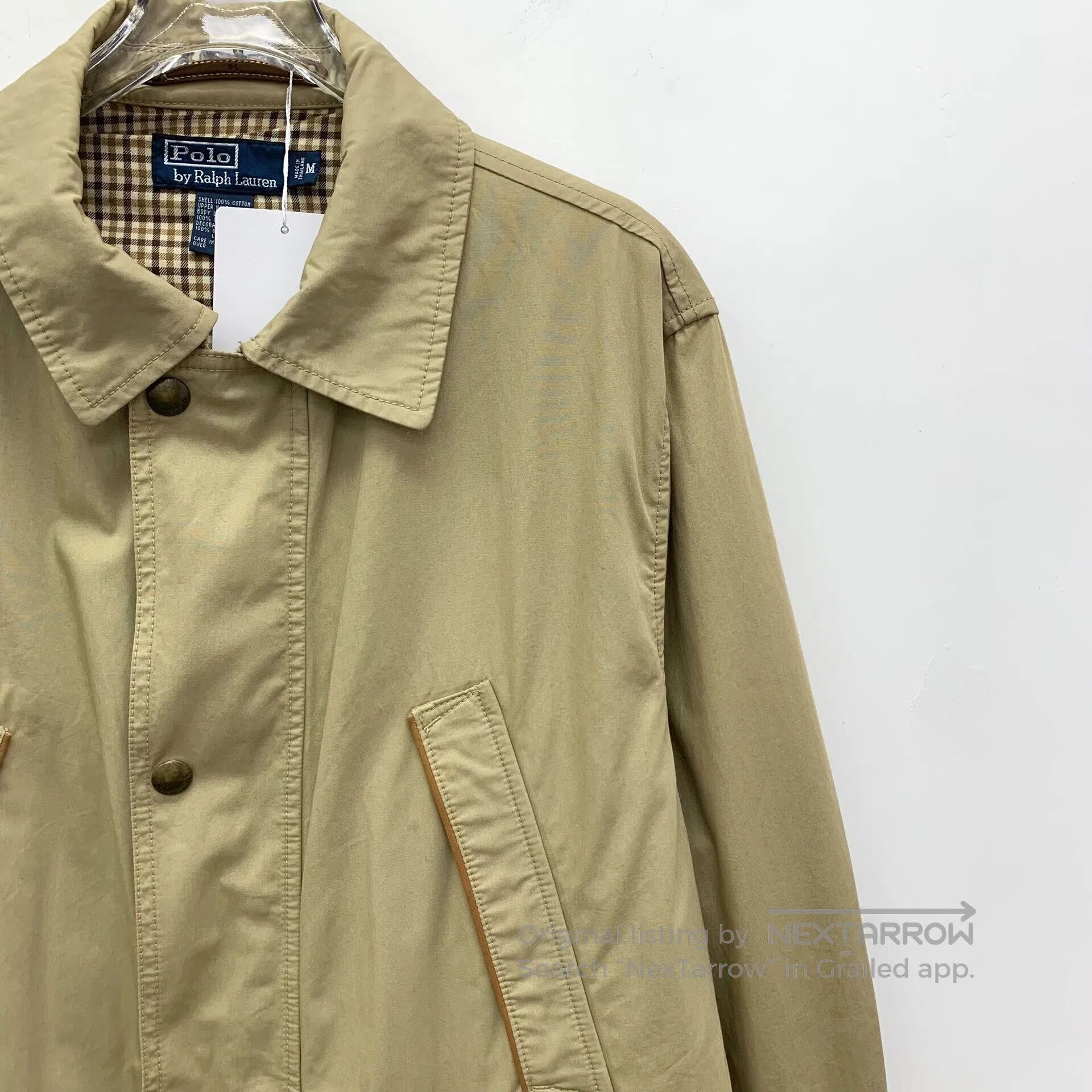 Polo Ralph Lauren Ralph Lauren Brown cotton lapel single-breasted button lon Size US M / EU 48-50 / 2 - 3 Thumbnail
