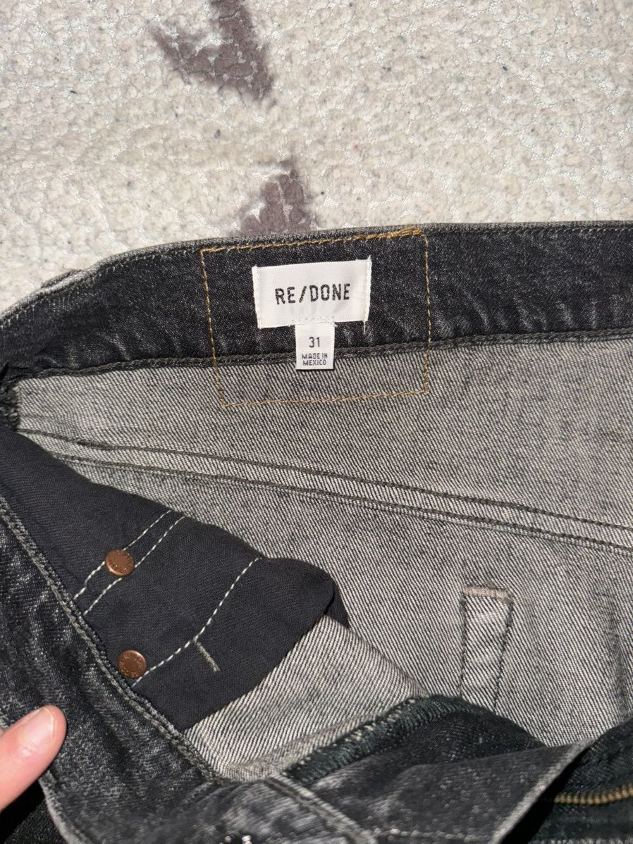 RE/DONE Re/Done - 60s Stretch Slim Jeans Size US 31 - 6 Thumbnail