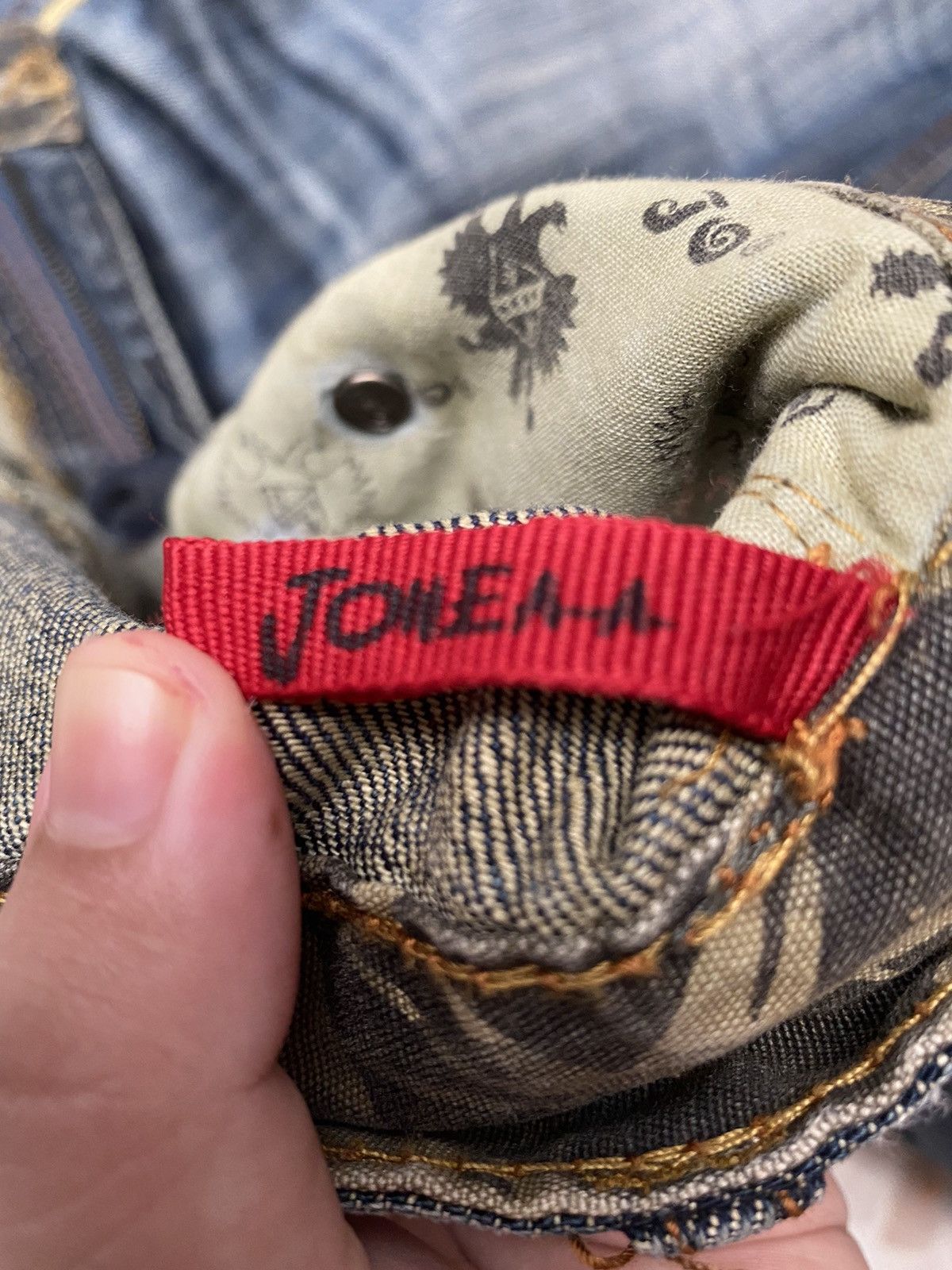 14th Addiction × Japanese Brand × Vintage Rare Design Vintage Japanese Brand Joneaal Jeans 1990s Size US 32 / EU 48 - 12 Thumbnail