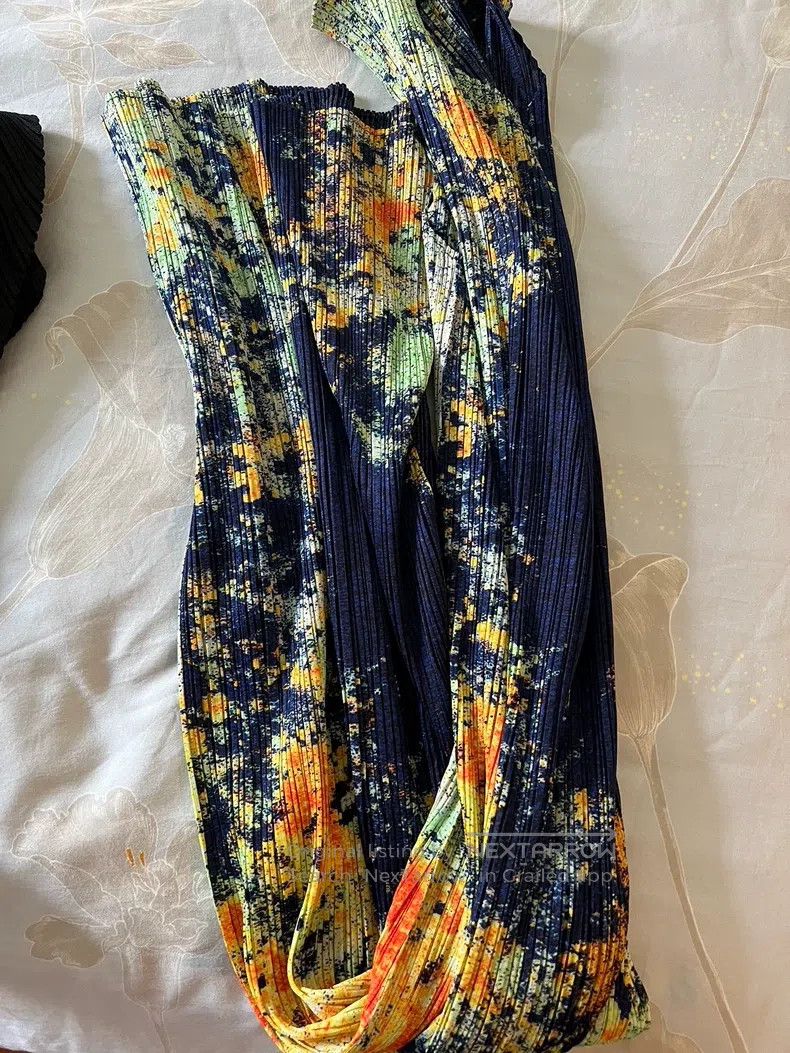 Issey Miyake Issey Miyake Starry sky dress Size L / US 10 / IT 46 - 2 Thumbnail