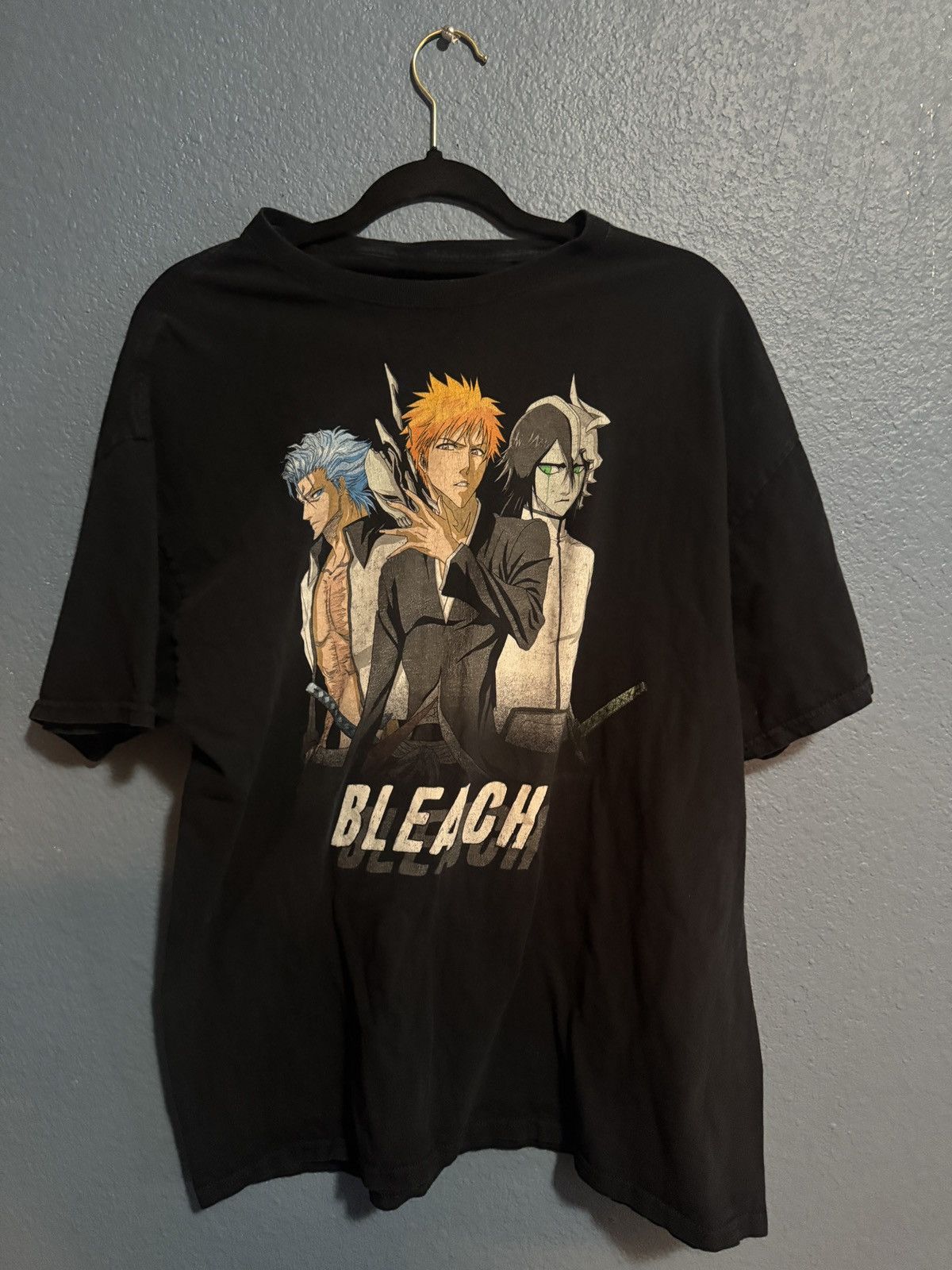 Bleach × Japanese Brand × Vintage Vintage Bleach Manga Anime Tee black T-Shirt Size US XL / EU 56 / 4 - 1 Thumbnail