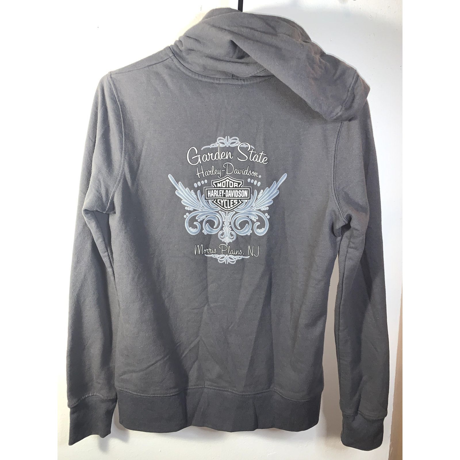 Harley Davidson Harley-Davidson Dark Grey Purple Hoodie Unisex Small Size US S / EU 44-46 / 1 - 3 Thumbnail
