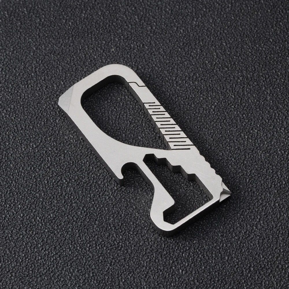 Other Titanium Waist Belt Buckle Key Ring Multi Function Keychain Size ONE SIZE - 1 Thumbnail