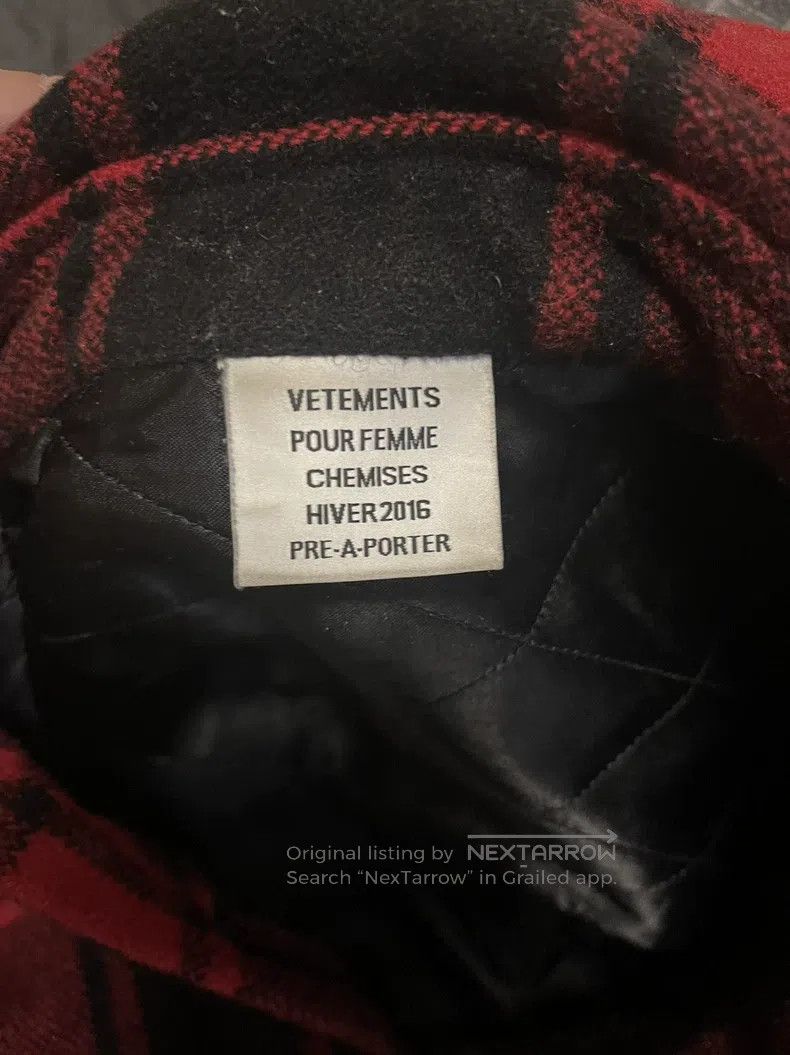 Vetements Vetements Original Checkered Shirt Size US M / EU 48-50 / 2 - 4 Thumbnail
