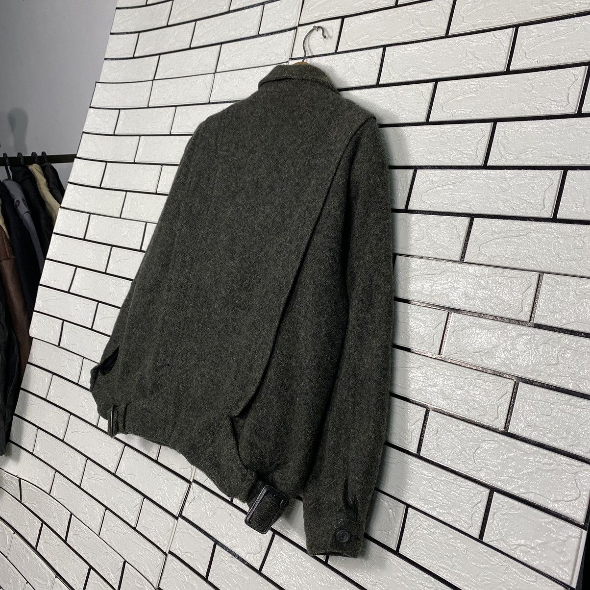 Vintage 📌Bondage Double Collar Wool Jacket Mr Drigo Issey Miyake Size US L / EU 52-54 / 3 - 11 Thumbnail