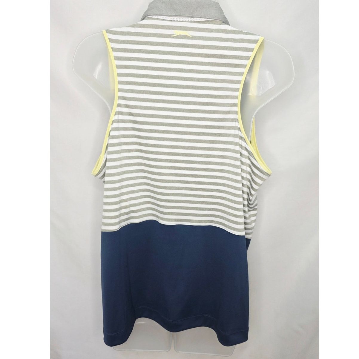 Other Slazenger Golf Sleeveless Gray Striped Top Size XL Size XL / US 12-14 / IT 48-50 - 2 Thumbnail