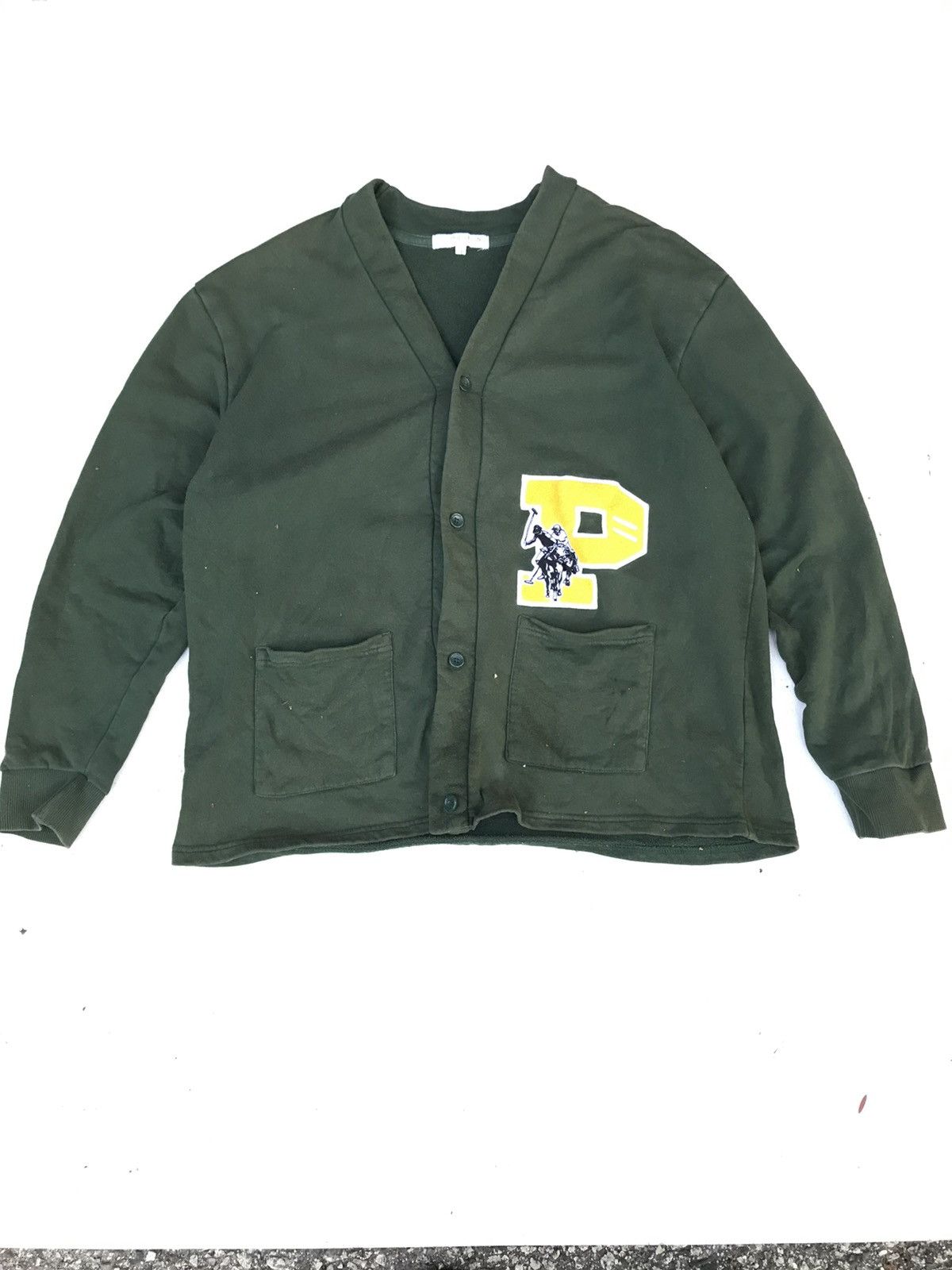 U.S. Polo Assn. × Vintage vintage us polo assn big pony logo knitwear cardigan Size US L / EU 52-54 / 3 - 1 Thumbnail