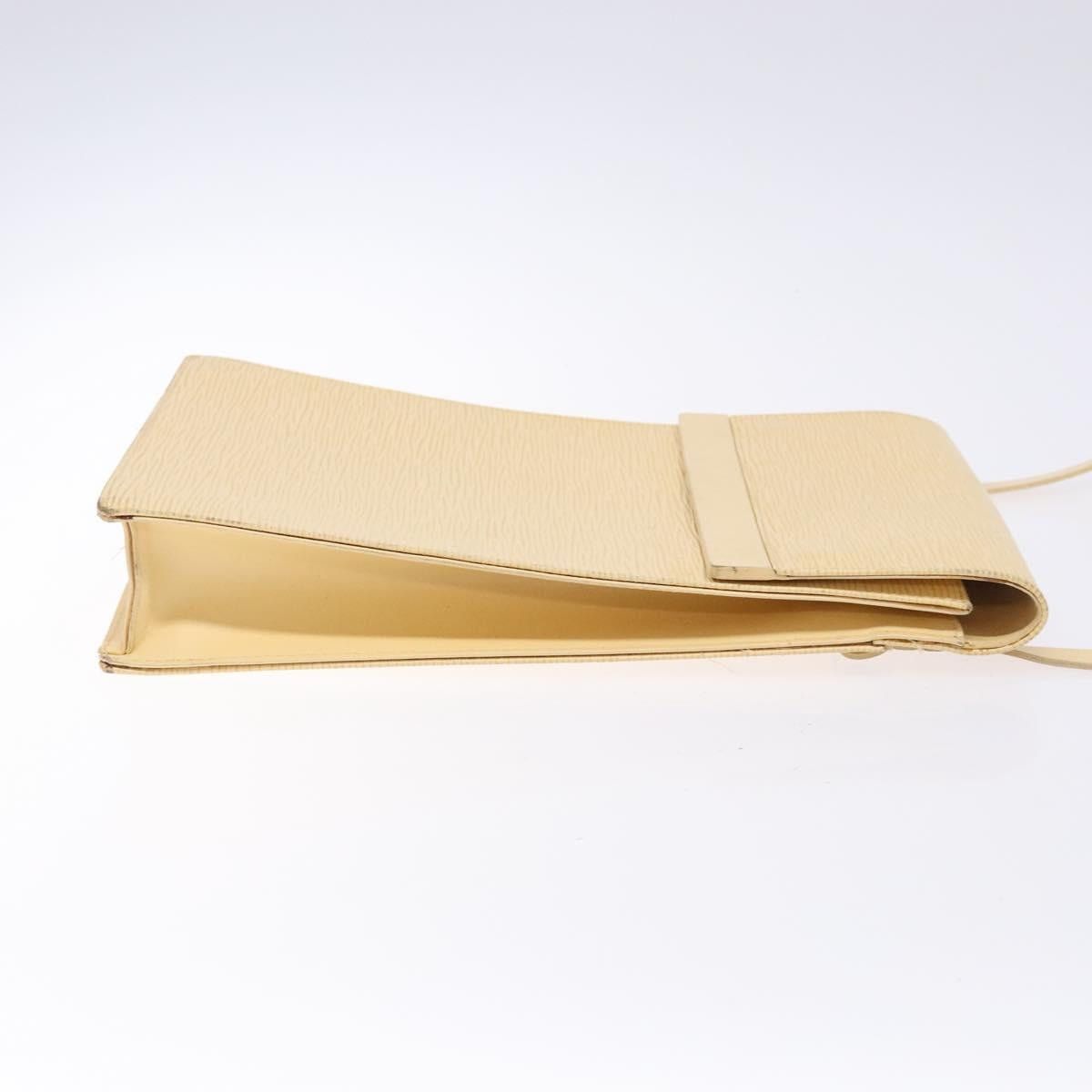 Louis Vuitton LOUIS VUITTON Epi Ramatuelle Shoulder Bag Cream Vanilla Size ONE SIZE - 4 Thumbnail