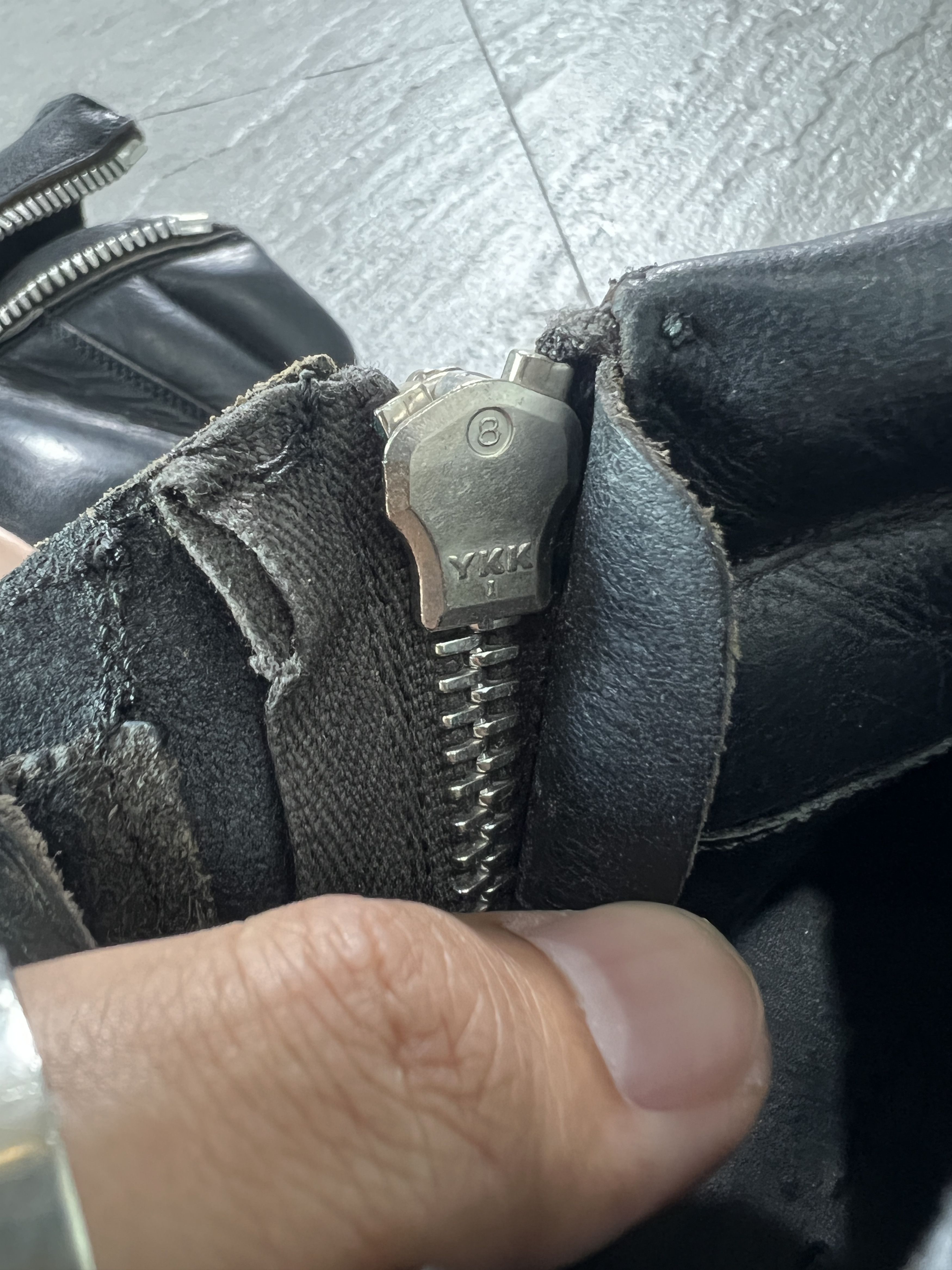 Rick Owens Rick Owens Leather Side Zip Sneakers Black EU36.5 Size US 5.5 / IT 35.5 - 13 Thumbnail