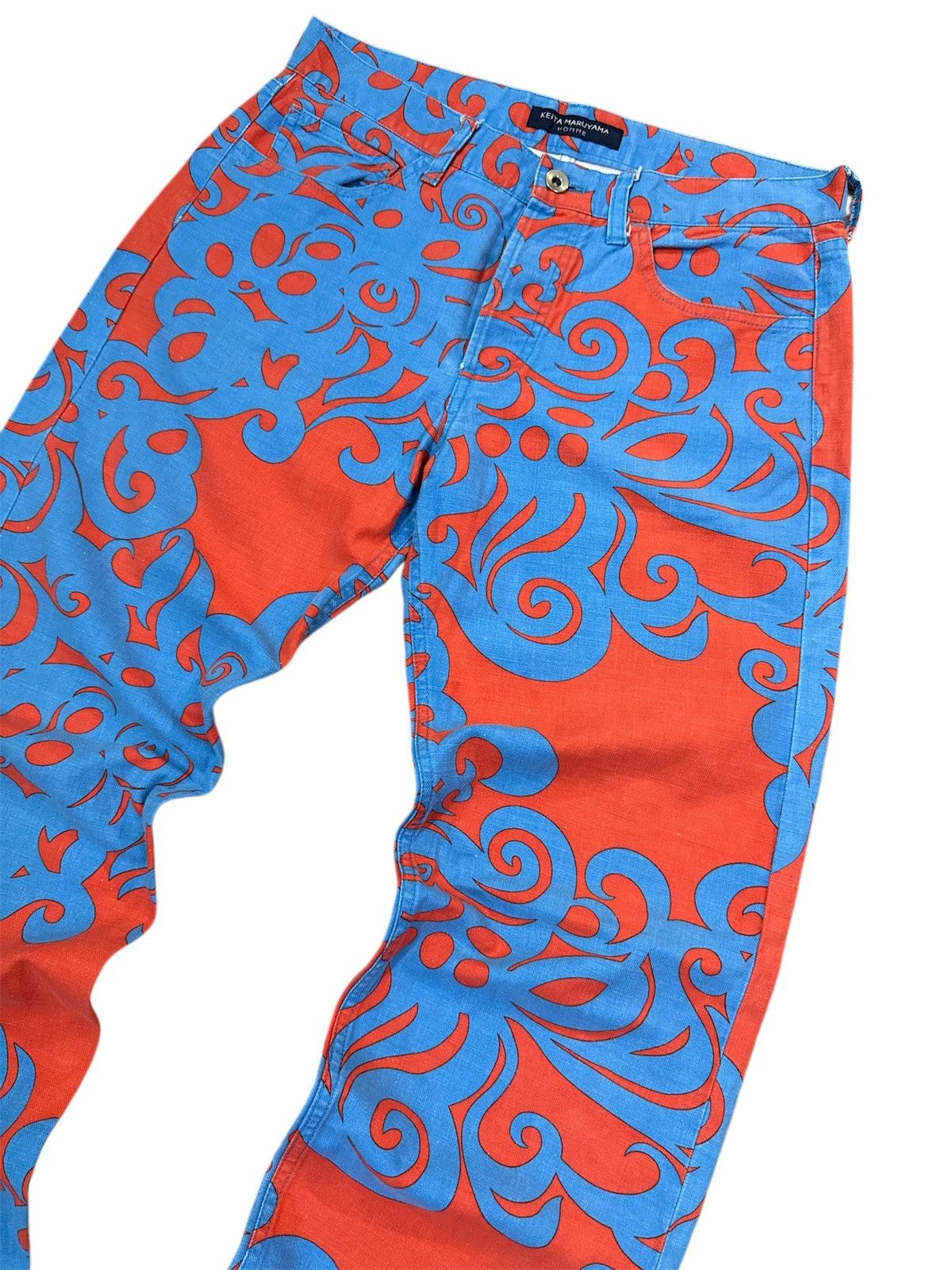 KEITAMARUYAMA 2000s vintage Keita maruyama abstract pants Size US 31 - 2 Thumbnail