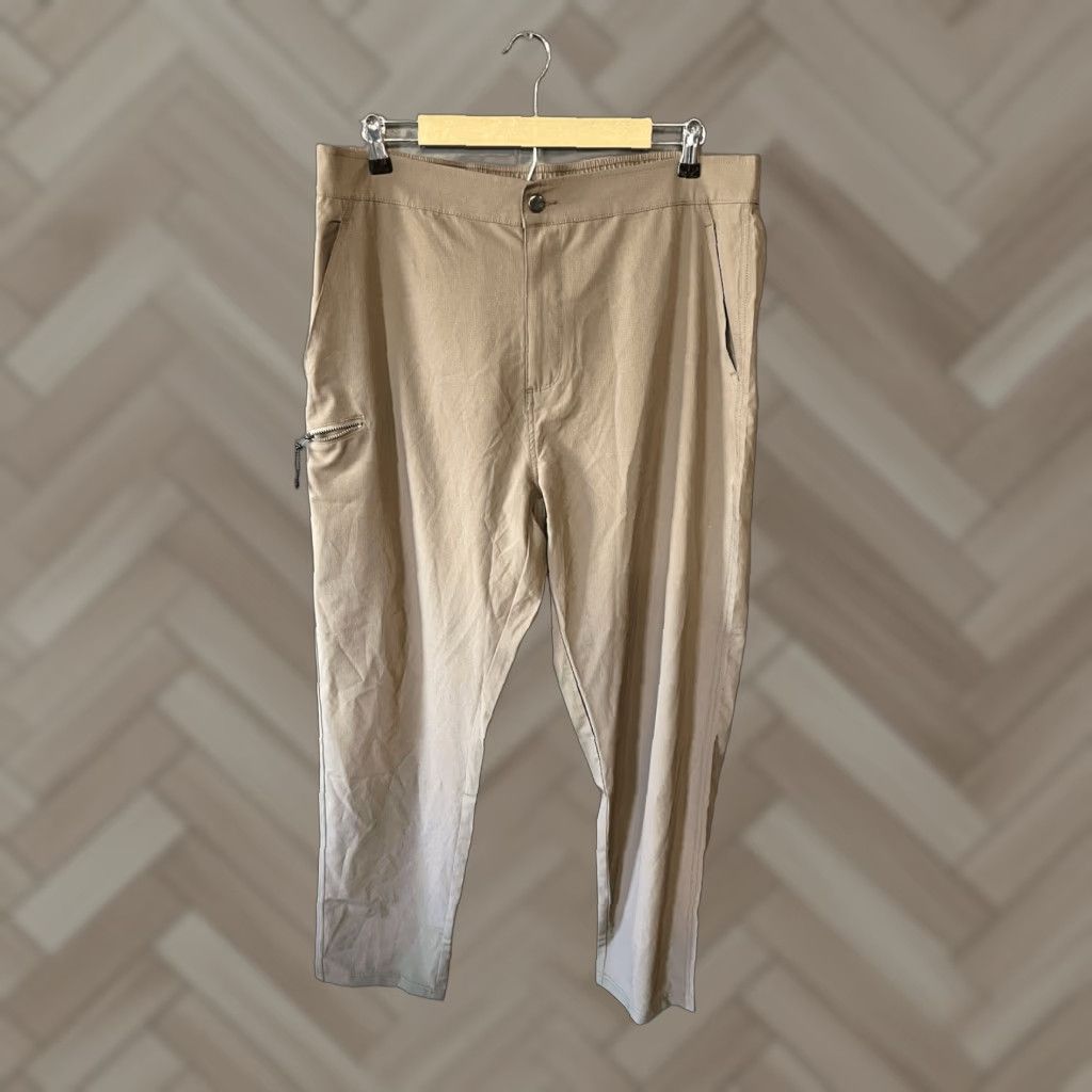 Eddie Bauer Eddie Bauer Mens Brown Outdoor Nylon Hiking Pants Chino Size XL Regular Inseam 30 in Men Size US 36 / EU 52 - 1 Thumbnail