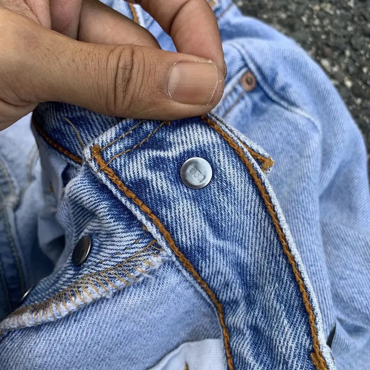 Levi's 💥1990’s Vintage Levis 32x30 Skletons CustomMade Levis Pants Size US 32 / EU 48 - 10 Thumbnail