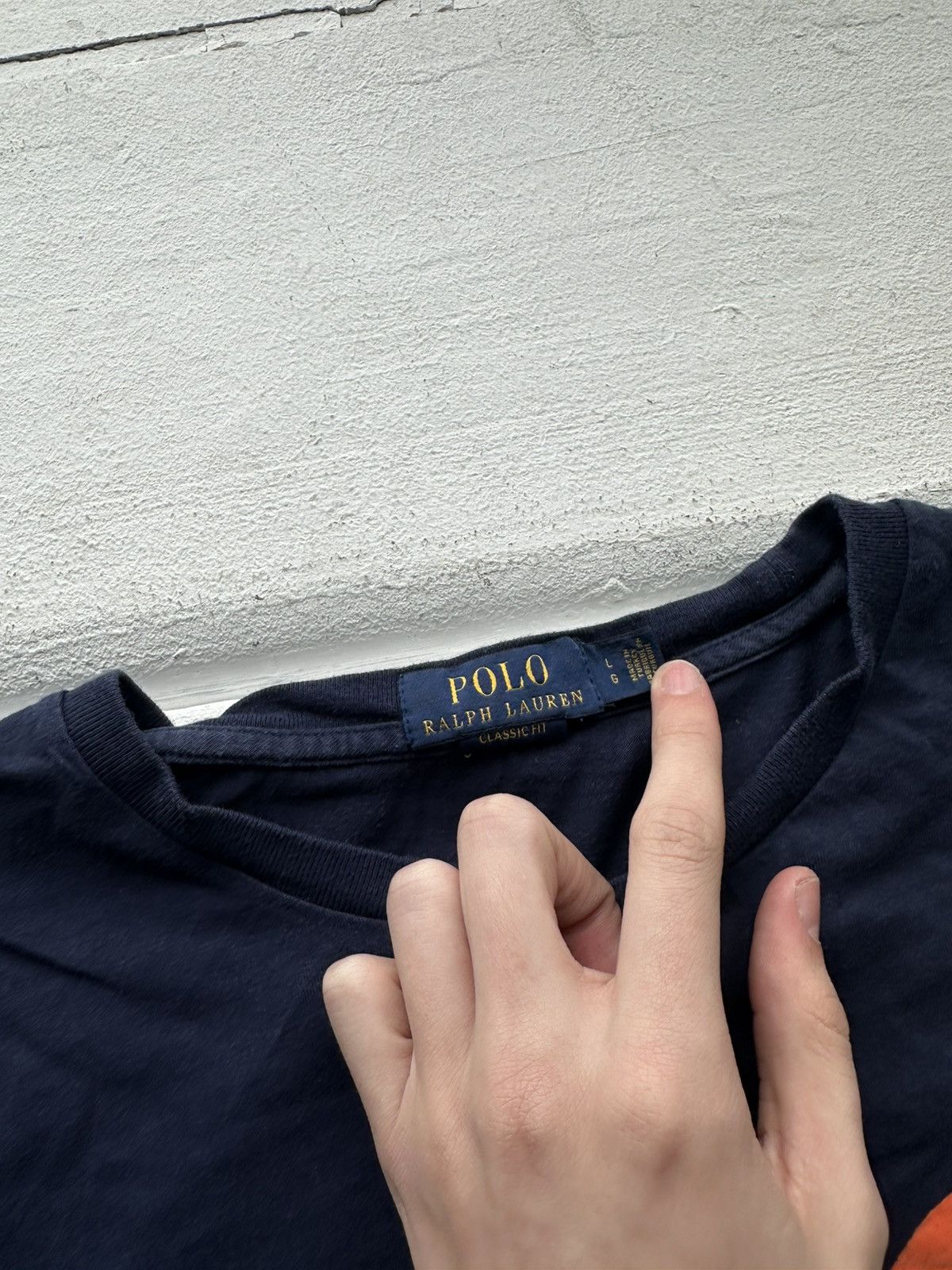 Designer × Ralph Lauren × Vintage 🚨VNTG RARE POLO RL T shirt big logo Ralph lauren Size US L / EU 52-54 / 3 - 5 Thumbnail