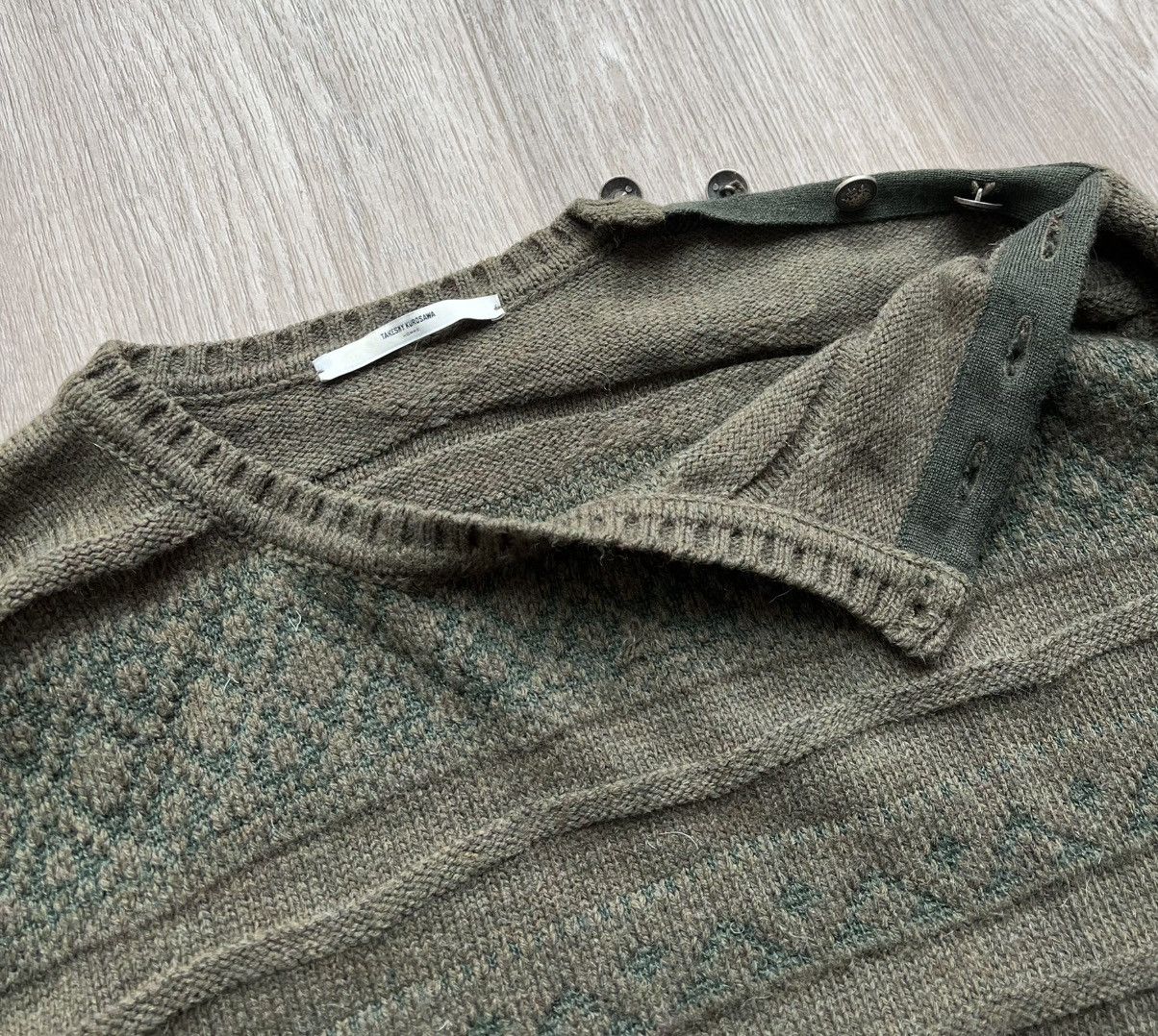Japanese Brand × Takeshy Kurosawa Vintage Takeshy Kurosawa Cable Knit Sweater Size US XL / EU 56 / 4 - 7 Thumbnail