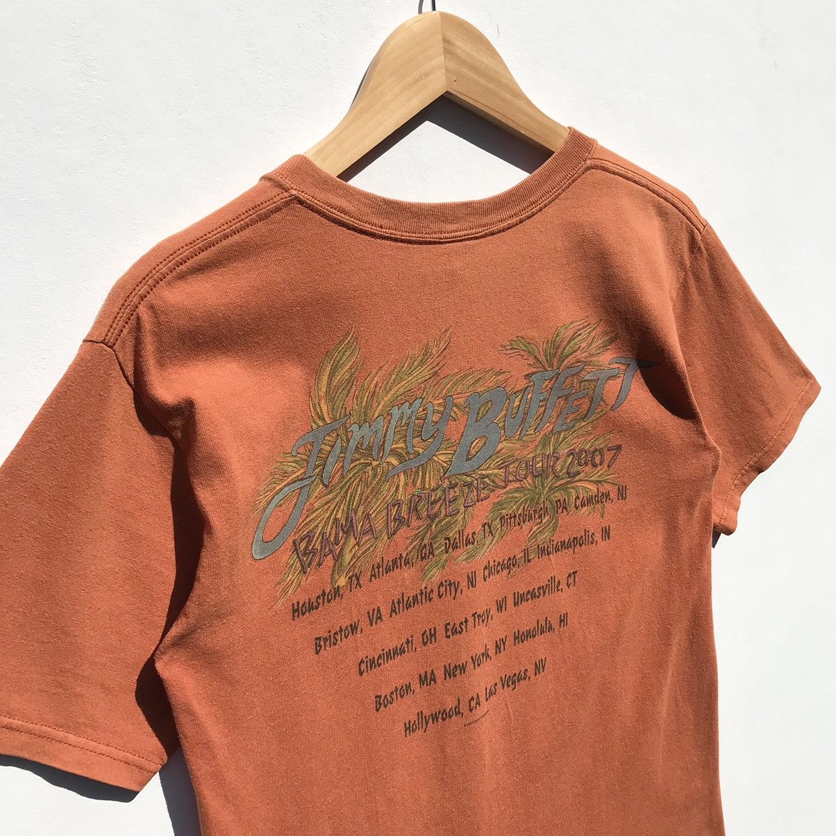 Band Tees × Vintage Vintage Jimmy Buffett Bama Breeze Tour 2007 Shirt Size US S / EU 44-46 / 1 - 9 Thumbnail