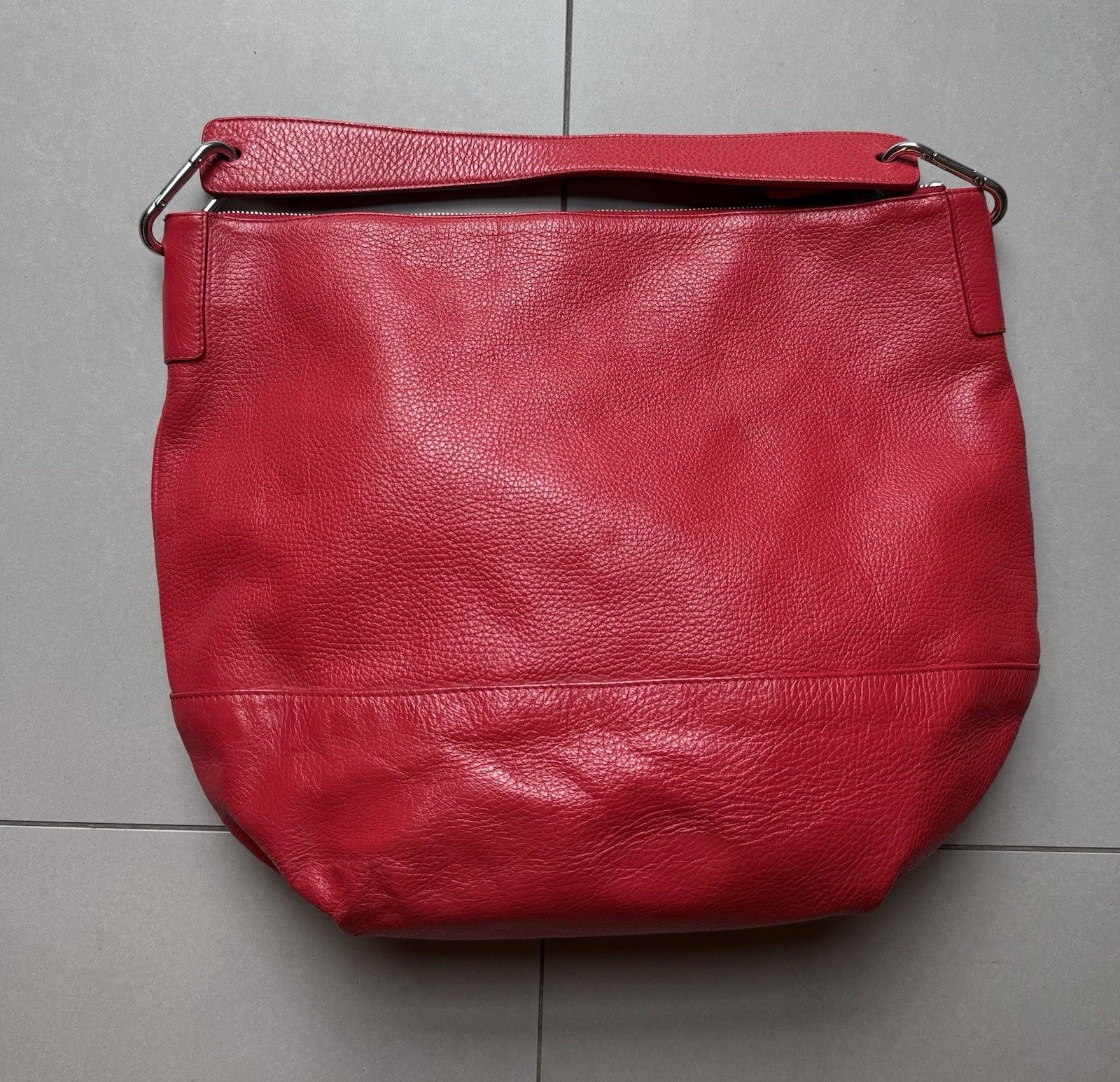 Furla Furla red leather Hobo bag Size ONE SIZE - 5 Thumbnail