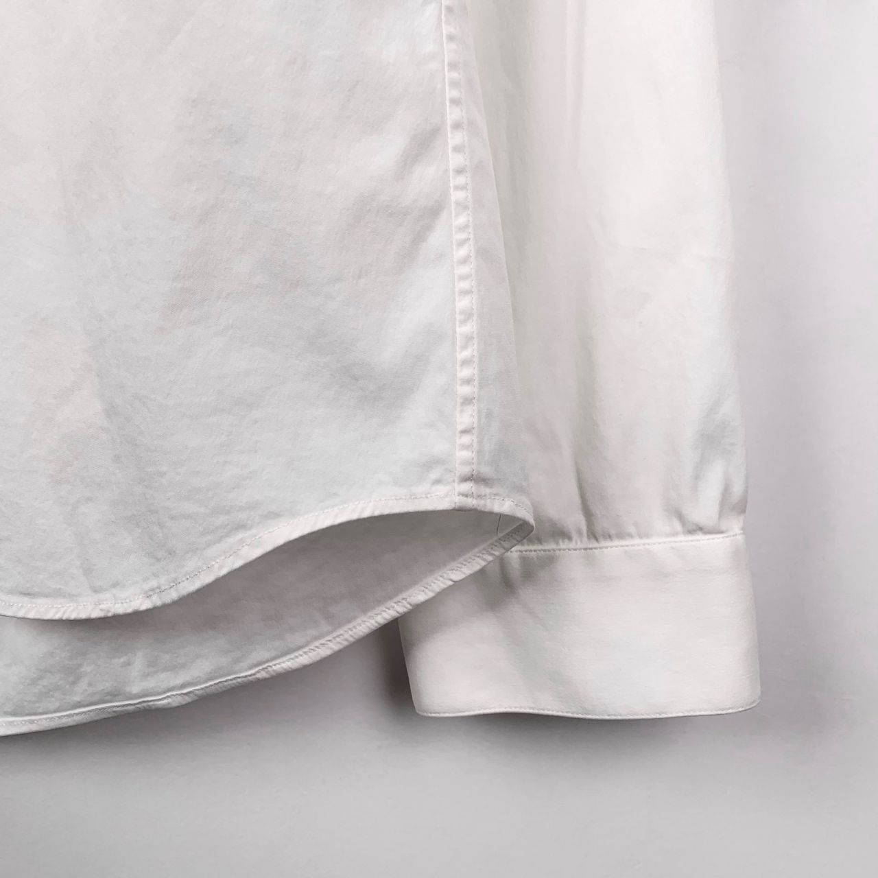 Dior Dior White Long Sleeve Cotton Blend Shirt Size 40 Size US XXS / EU 40 - 5 Thumbnail
