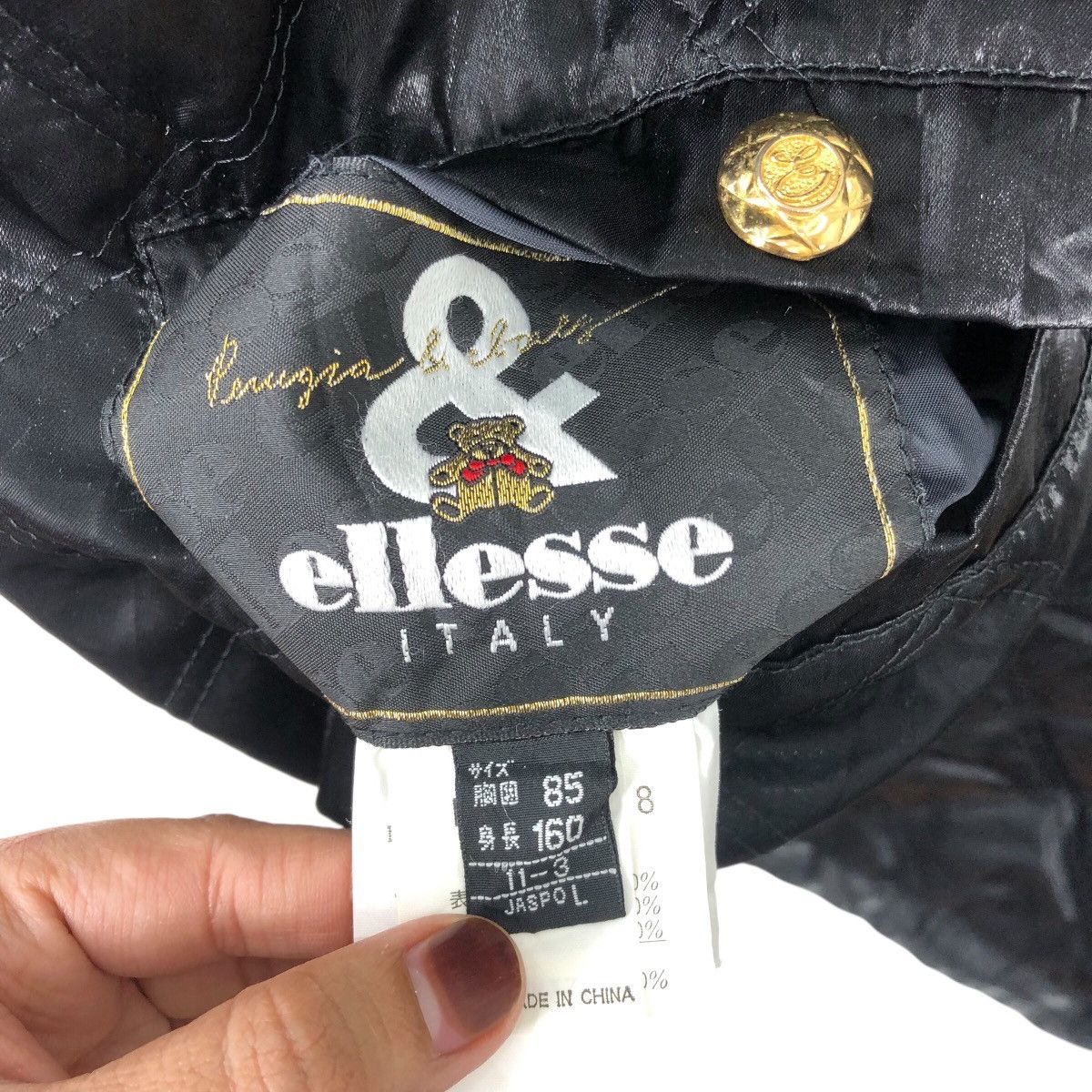 Ellesse Vintage ELLESSE PERUGIA ITALIA Bear Logo Vest Size US L / EU 52-54 / 3 - 7 Thumbnail
