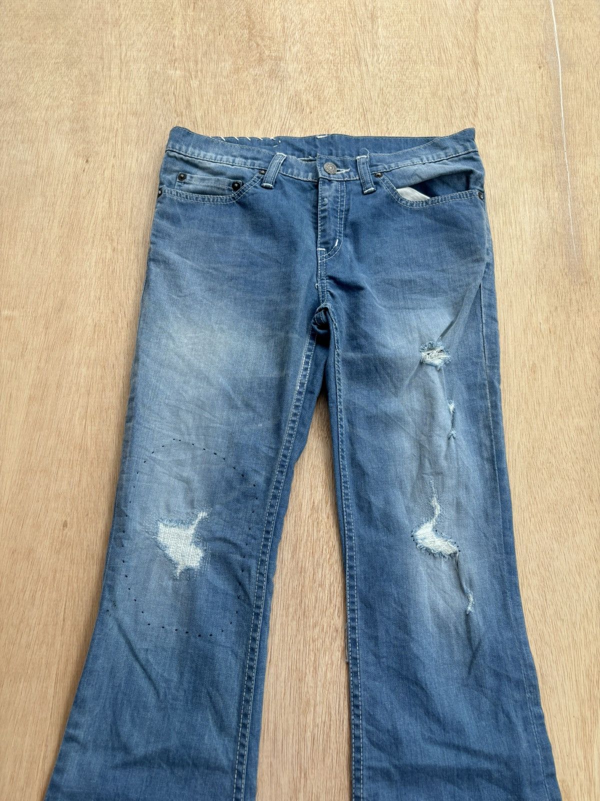 Tornado Mart Flare Jeans RH Vintage Made In japan Bootcut Size US 29 - 4 Thumbnail
