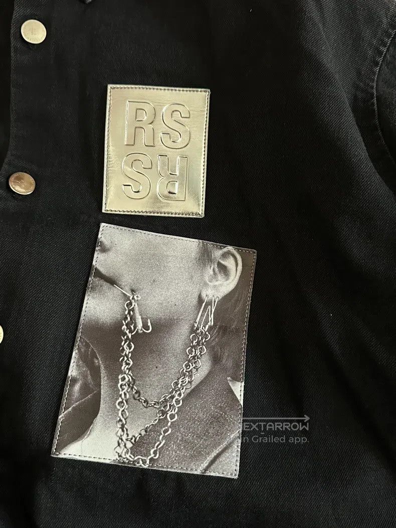 Raf Simons Raf Simons 19ss silver portrait patch denim shirt Size US S / EU 44-46 / 1 - 2 Thumbnail