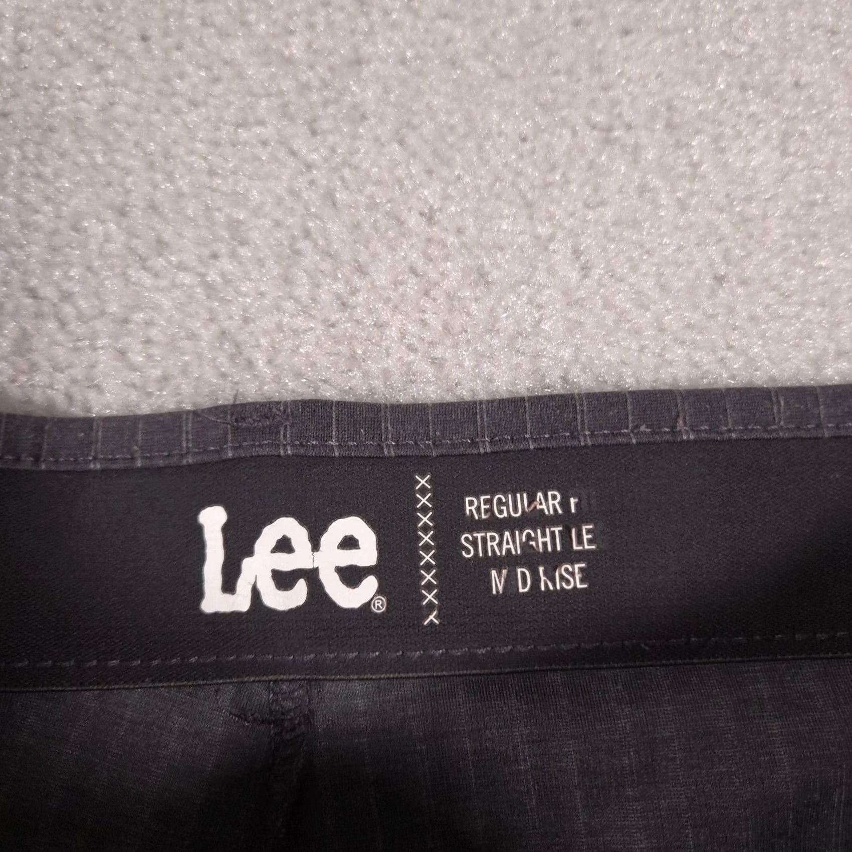 Lee Lee Pants Womens 12M Gray Pinstripe Flat Front Stretch Dress Slacks Business Size 34" / US 12 / IT 48 - 5 Thumbnail