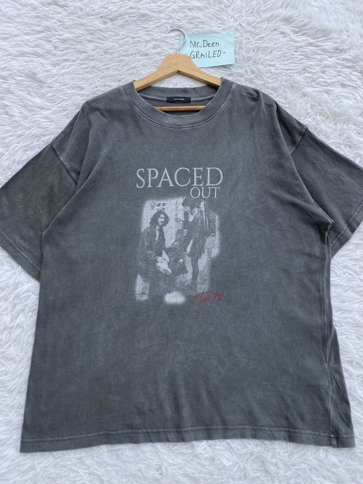 Japanese Brand Rare Vintage Spaced Out Jeanasis Tshirt Size US L / EU 52-54 / 3 - 4 Thumbnail