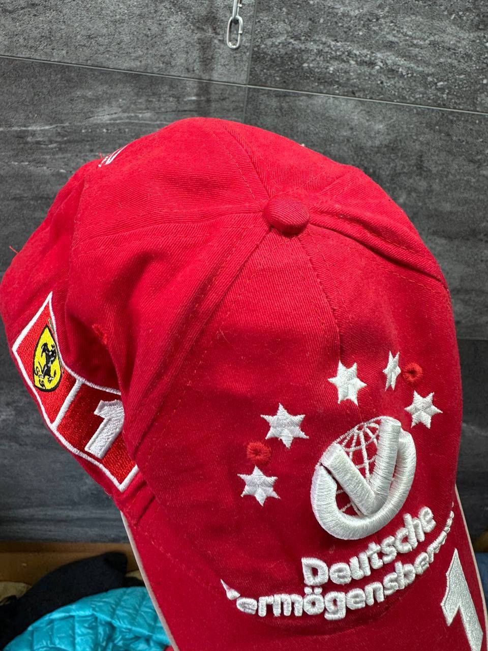 Vintage Ferrari F1 Michael Schumacher Deutsche 2003 Vintage Cap Size ONE SIZE - 9 Thumbnail