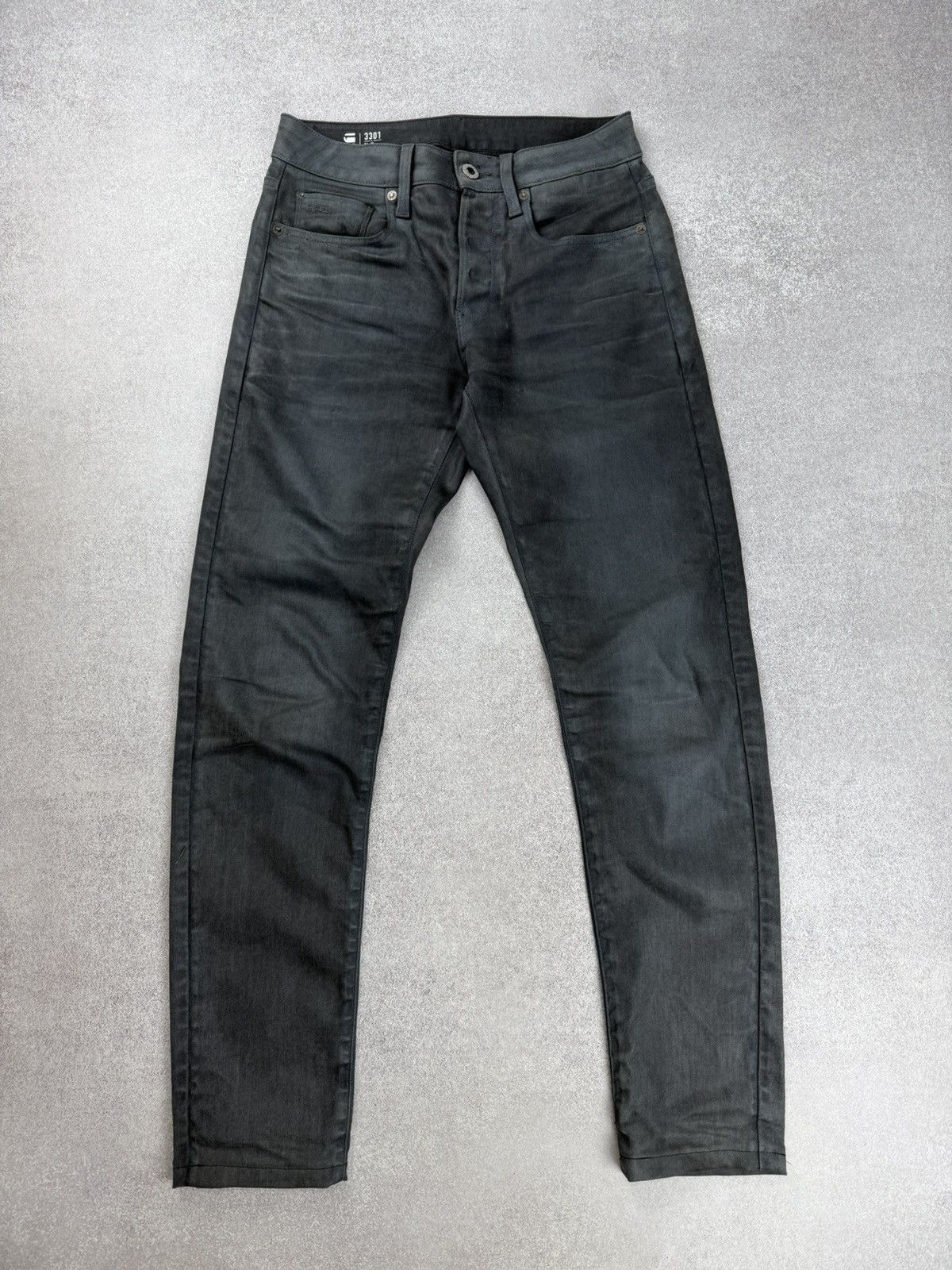 G-Star G-Star Raw 3301 Slim Denim Jeans Men’s Size 28x34 Size US 28 / EU 44 - 1 Thumbnail