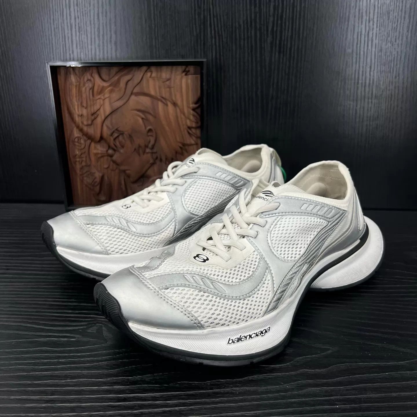 Balenciaga Balenciaga Circuit Silver 44 Mint Size US 11 / EU 44 - 1 Thumbnail
