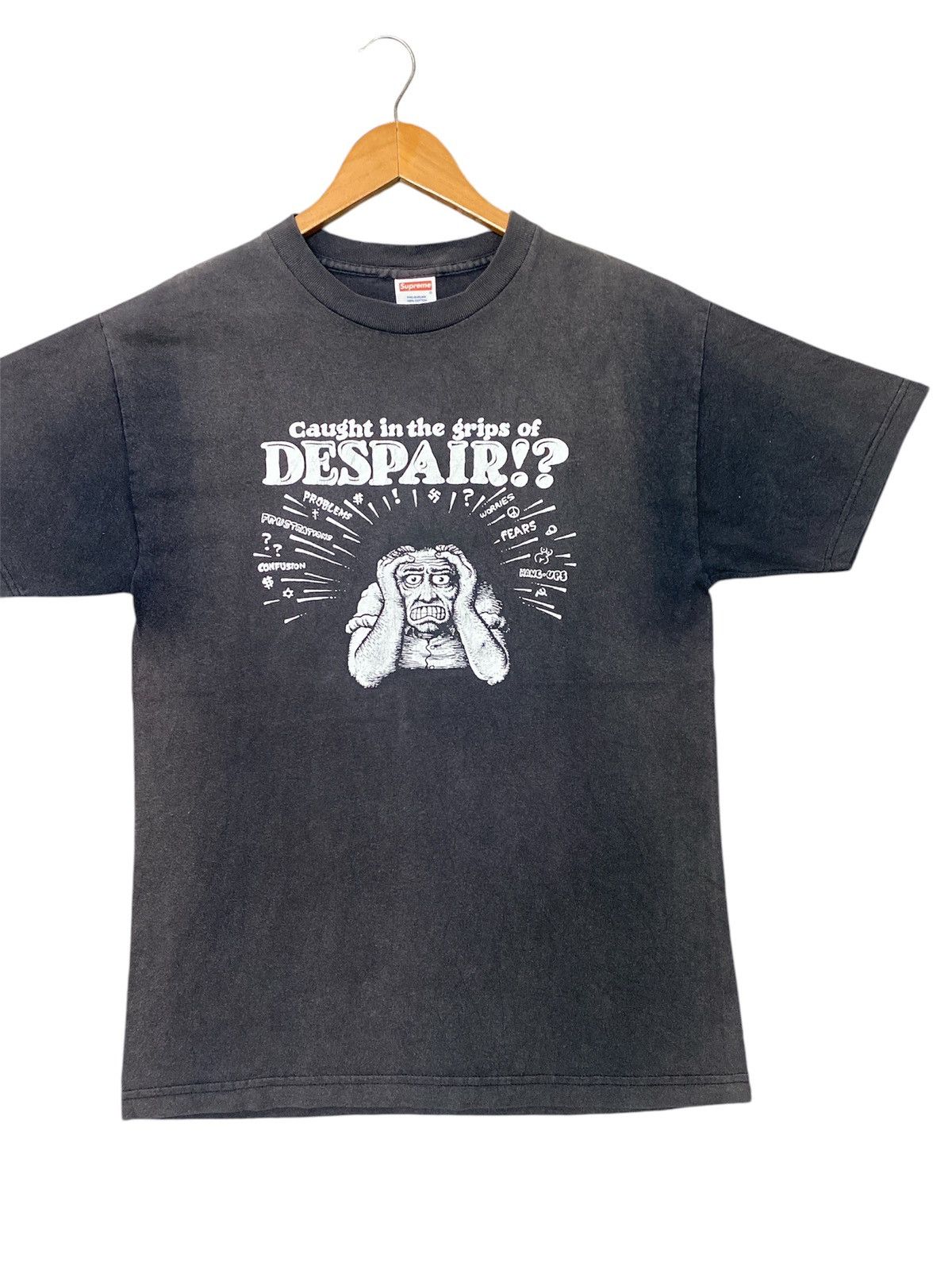 Supreme × Vintage SUPREME ROBERT CRUMB “COUGHT IN THE GRIPS OF DESPAIR” TEE 🔥 Size US M / EU 48-50 / 2 - 2 Thumbnail