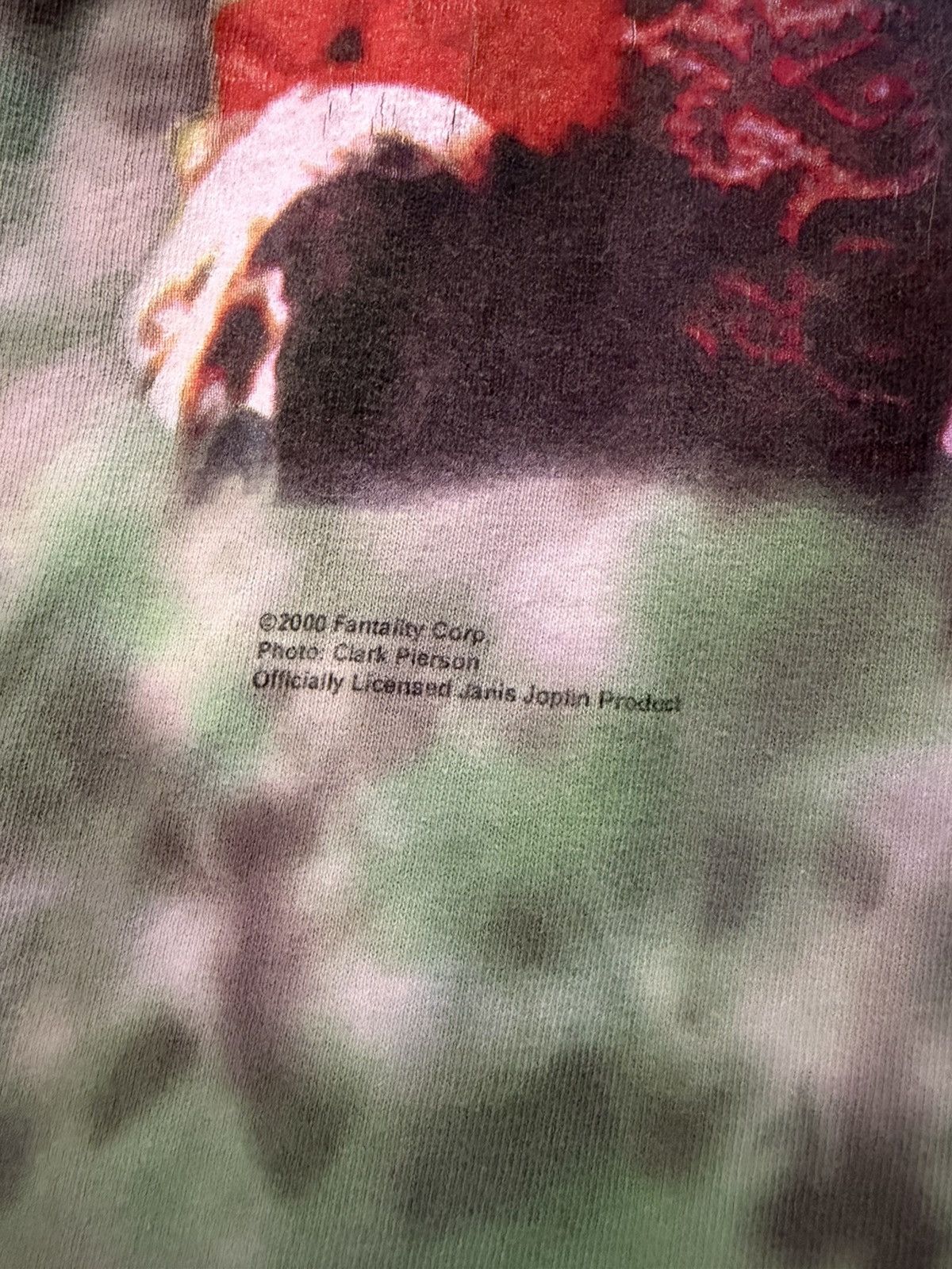 Fruit Of The Loom Vintage Janis Joplin Tie Dye T Shirt 2000 Size US XL / EU 56 / 4 - 3 Thumbnail