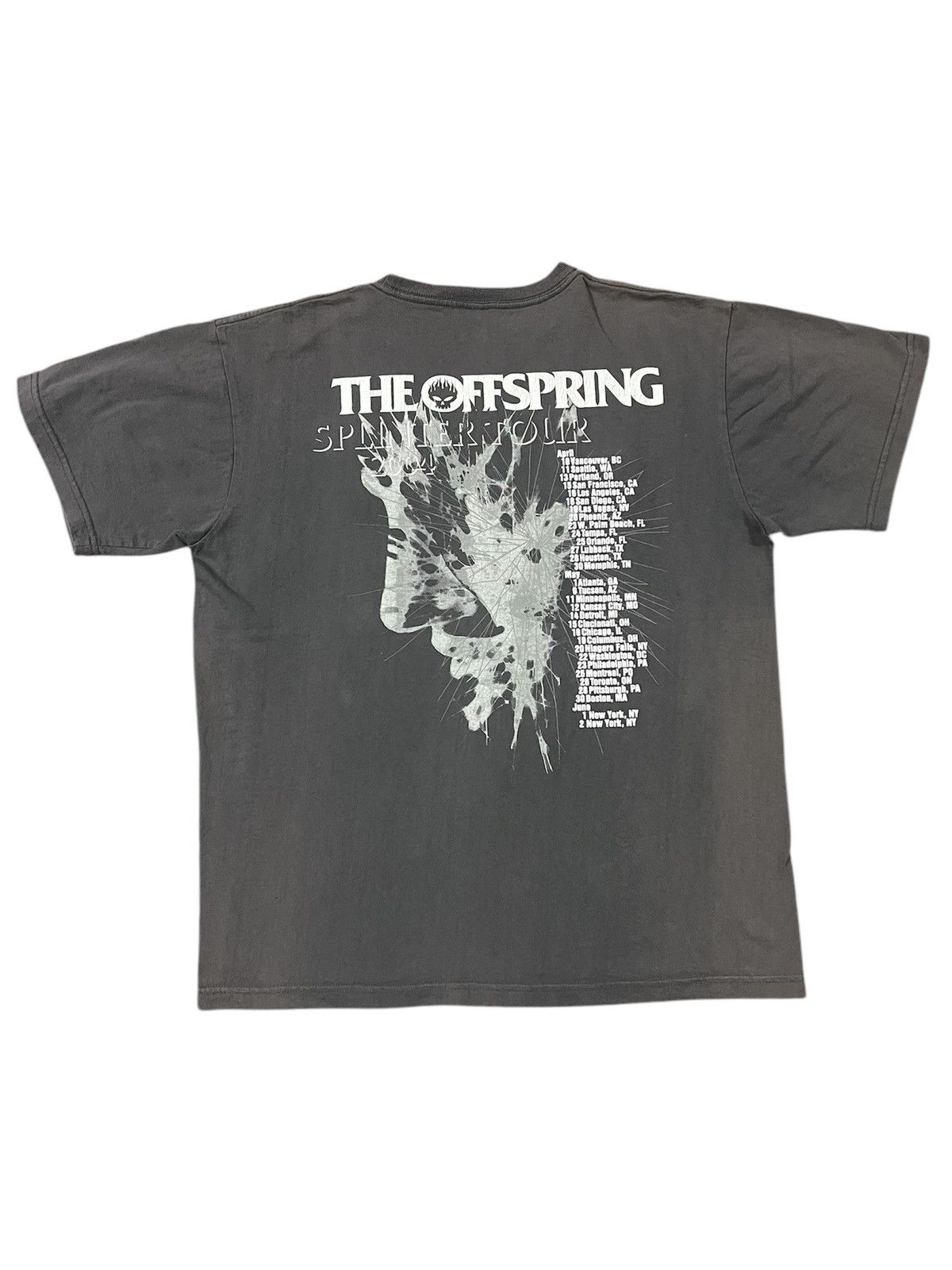 Band Tees × Vintage Vintage The Offspring Splinter Tour 04 Tshirt Size US L / EU 52-54 / 3 - 2 Thumbnail