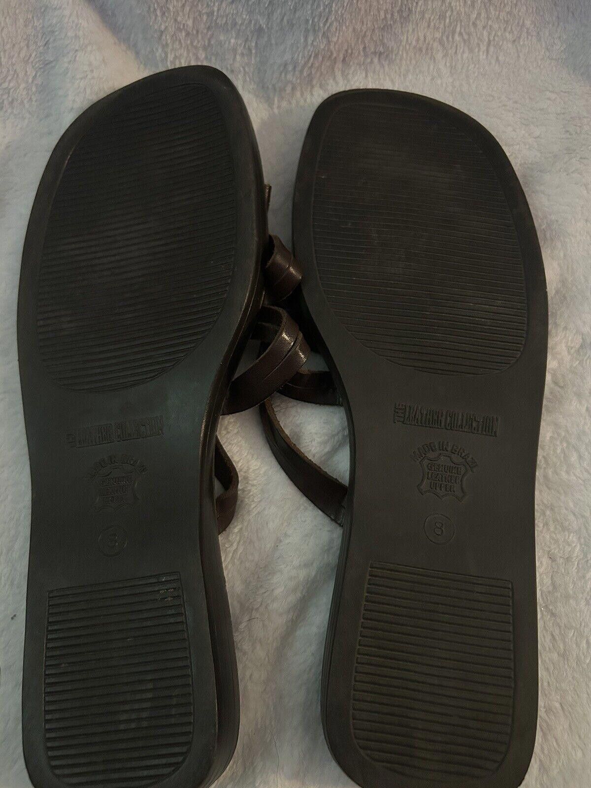 Designer The Leather Company Sandals Size: 8 Size US 8 / IT 38 - 3 Thumbnail