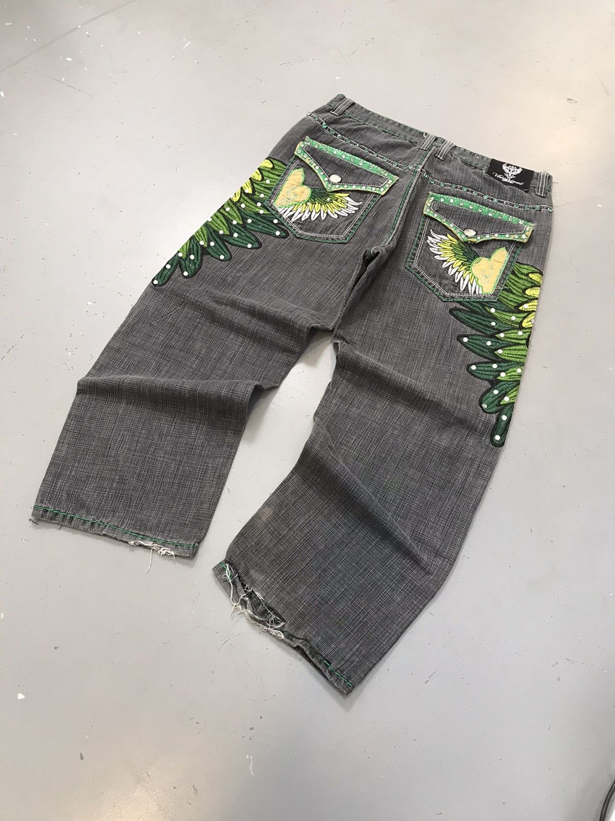 Other Crazy Vintage Victorious Embroidery Denim Size US 38 / EU 54 - 3 Thumbnail
