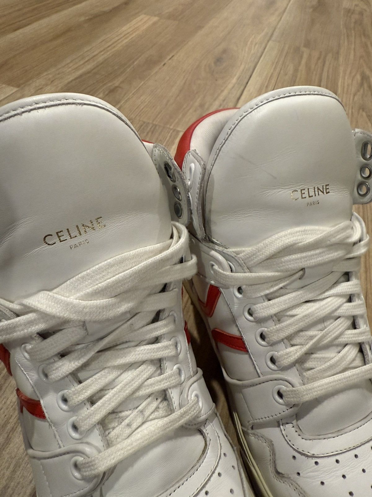 Celine Celine Break High Top Sneakers Size US 8 / EU 41 - 4 Thumbnail