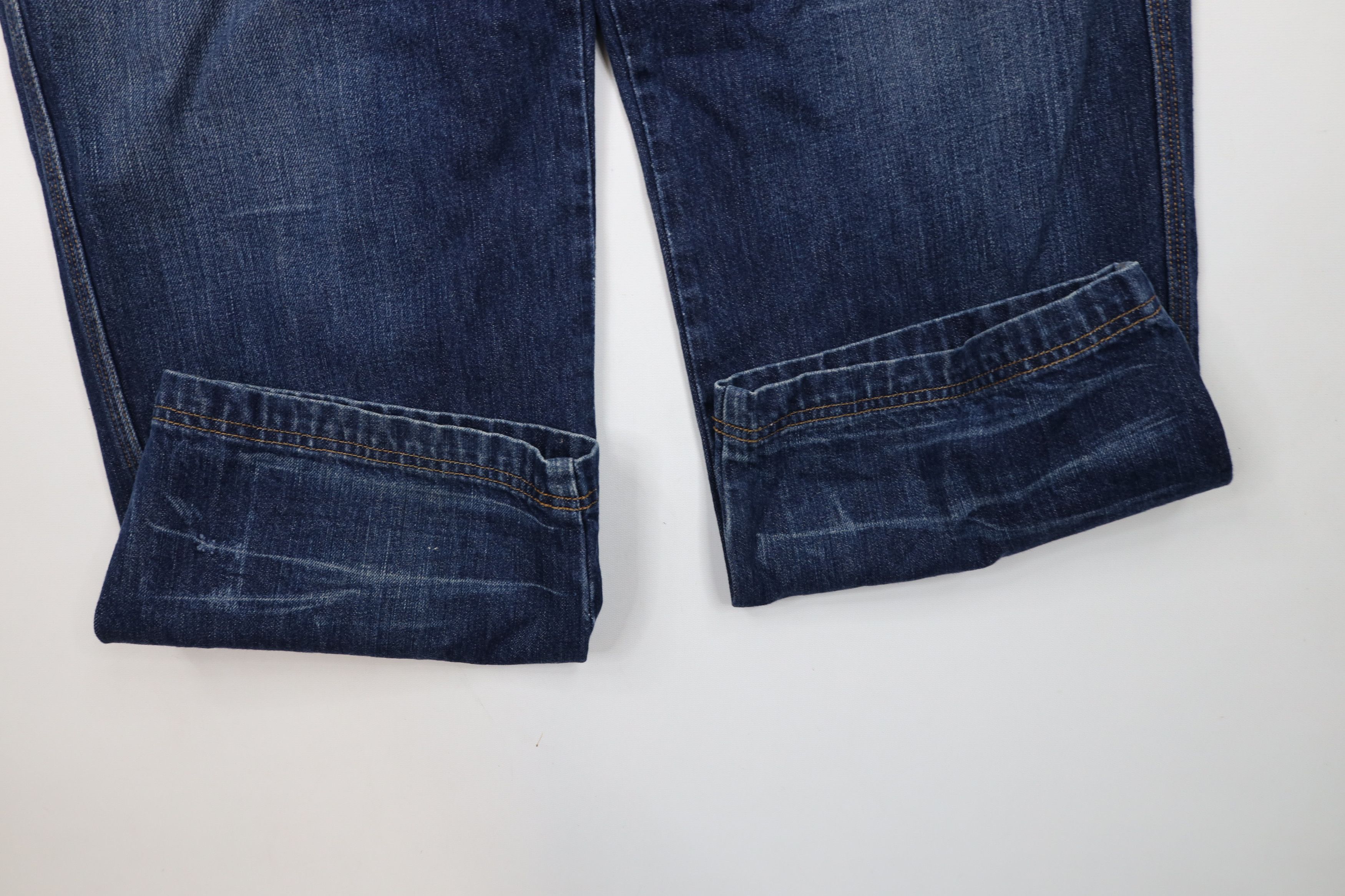Guess × Vintage Vintage 90s Y2K Guess Baggy Wide Leg Denim Jeans Blue Size US 36 / EU 52 - 5 Thumbnail