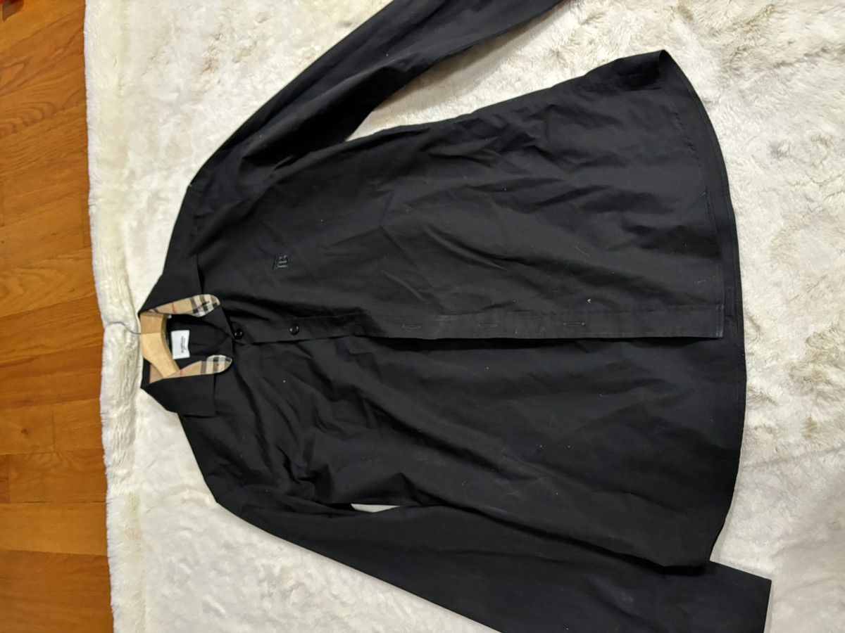 Burberry Black Burberry Button Shirt Size US S / EU 44-46 / 1 - 1 Thumbnail