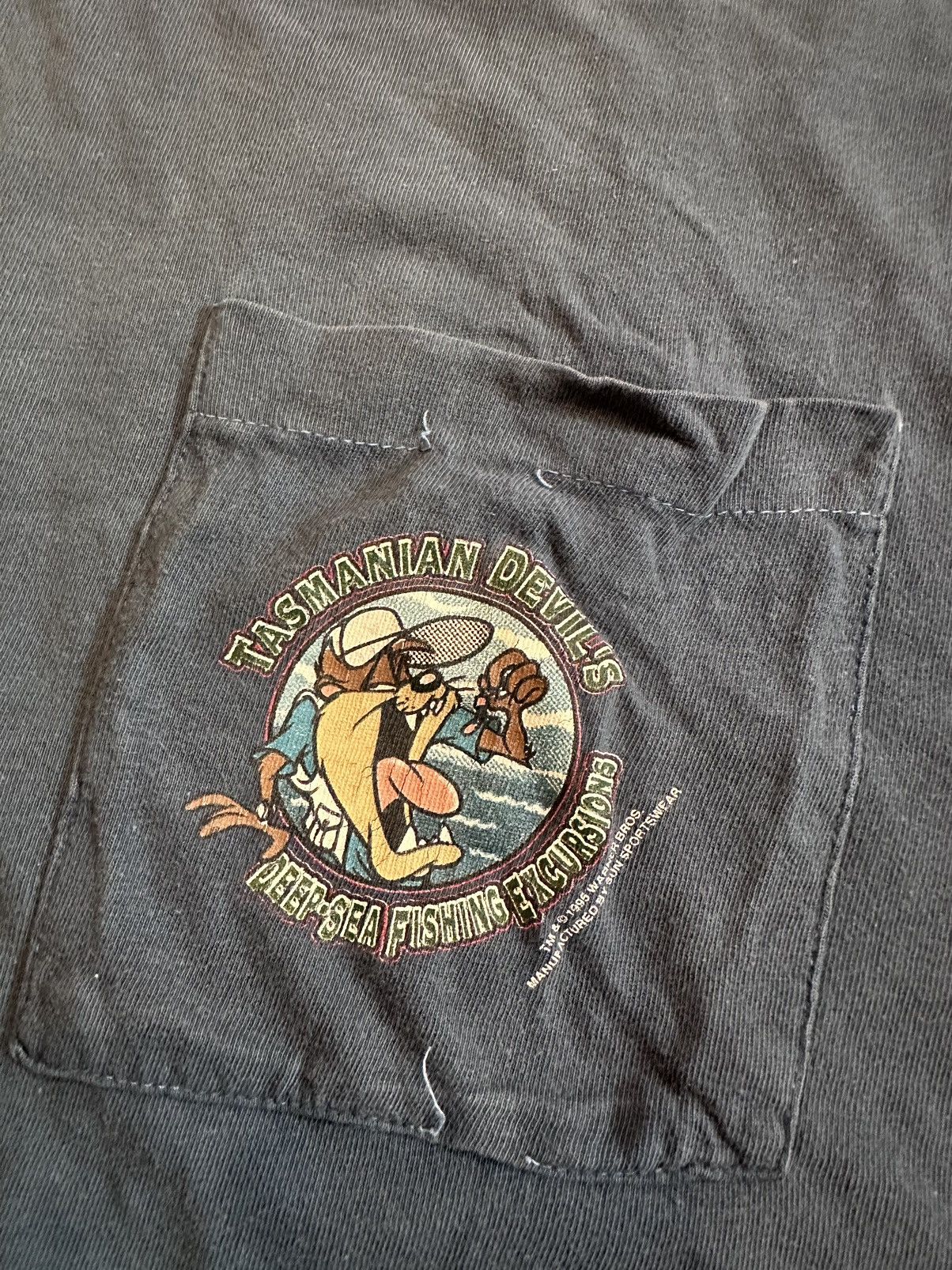 Vintage × Warner Bros Tasmanian Devil Shirt Size US M / EU 48-50 / 2 - 3 Thumbnail