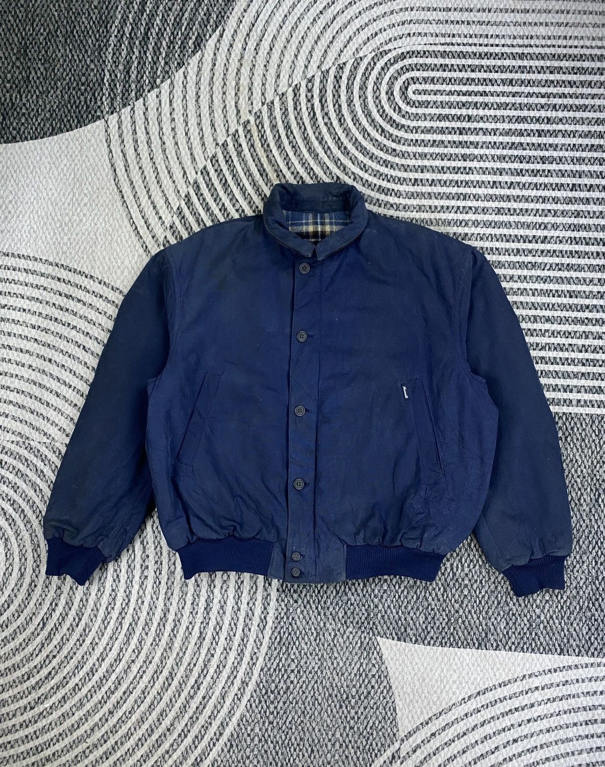 Faconnable 🔥RARE Faconnable Checked Reversible Bomber Jacket Size US XL / EU 56 / 4 - 3 Thumbnail