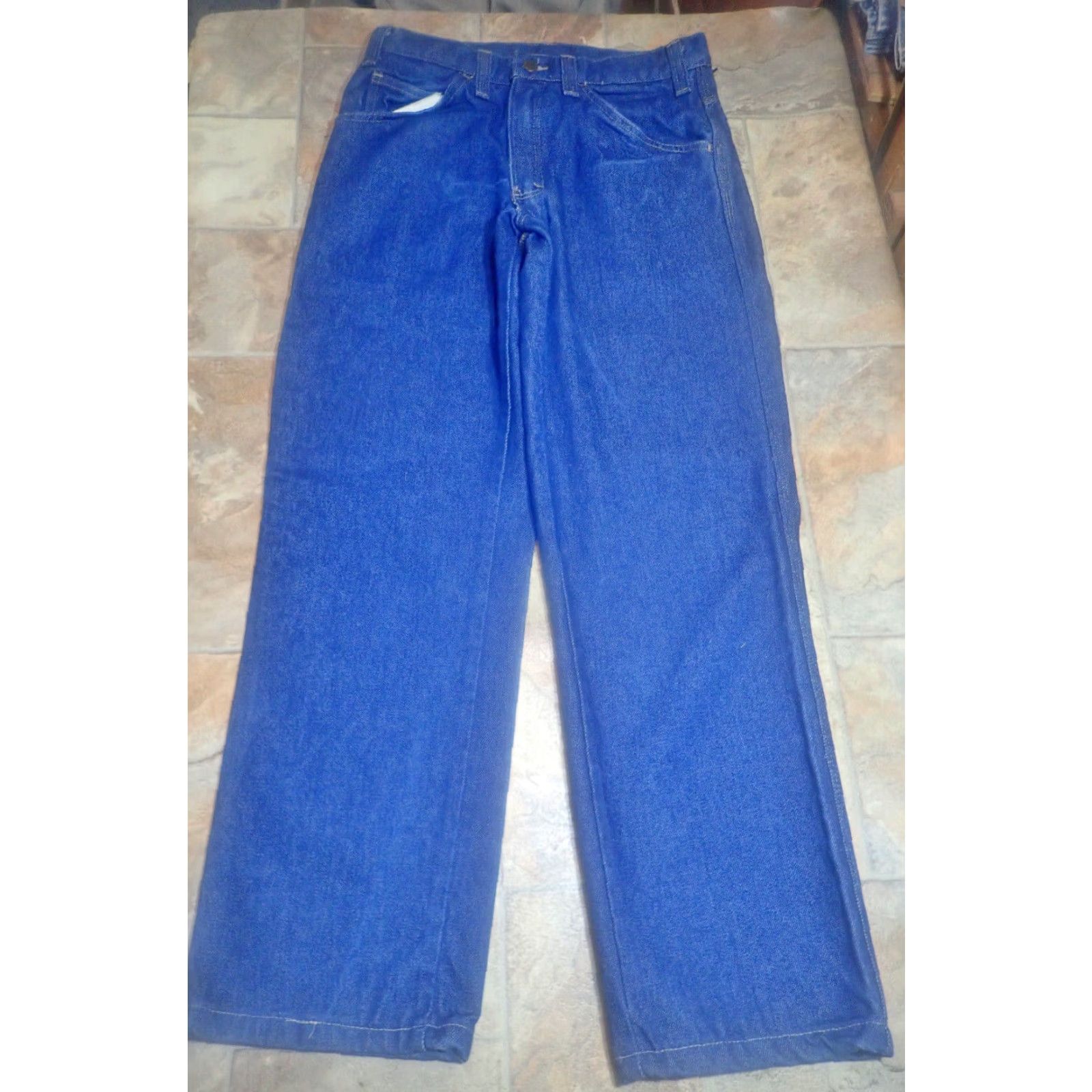 Vintage VINTAGE Workrite Flame Resistant Jeans Men 30x29 ATPV 22.0 CAT2 Denim Indigo 90s Workwear Mens Size US 38 / EU 54 - 2 Thumbnail