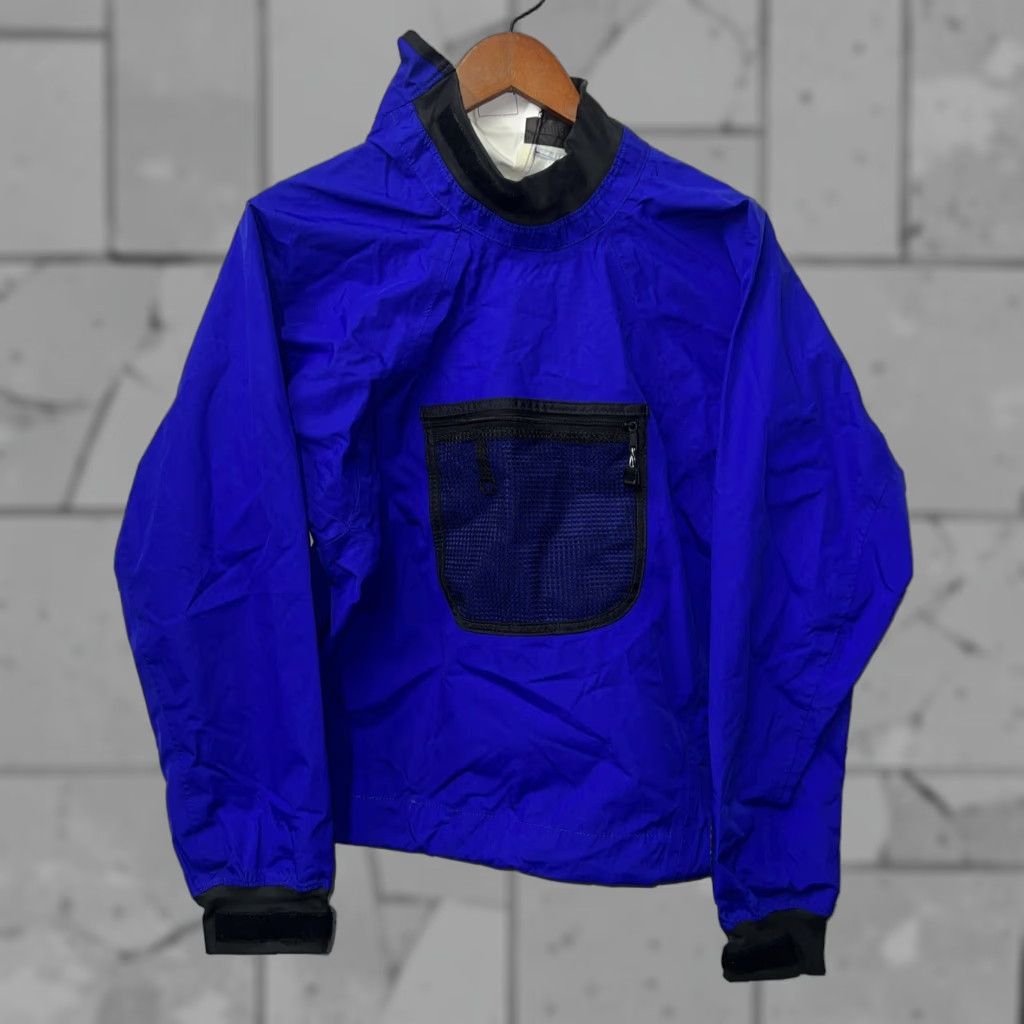 Vintage VINTAGE Kōkatat Blue Pullover Jacket Mens M Blue 21” Pit To Pit Jacket Mens Size US M / EU 48-50 / 2 - 1 Thumbnail