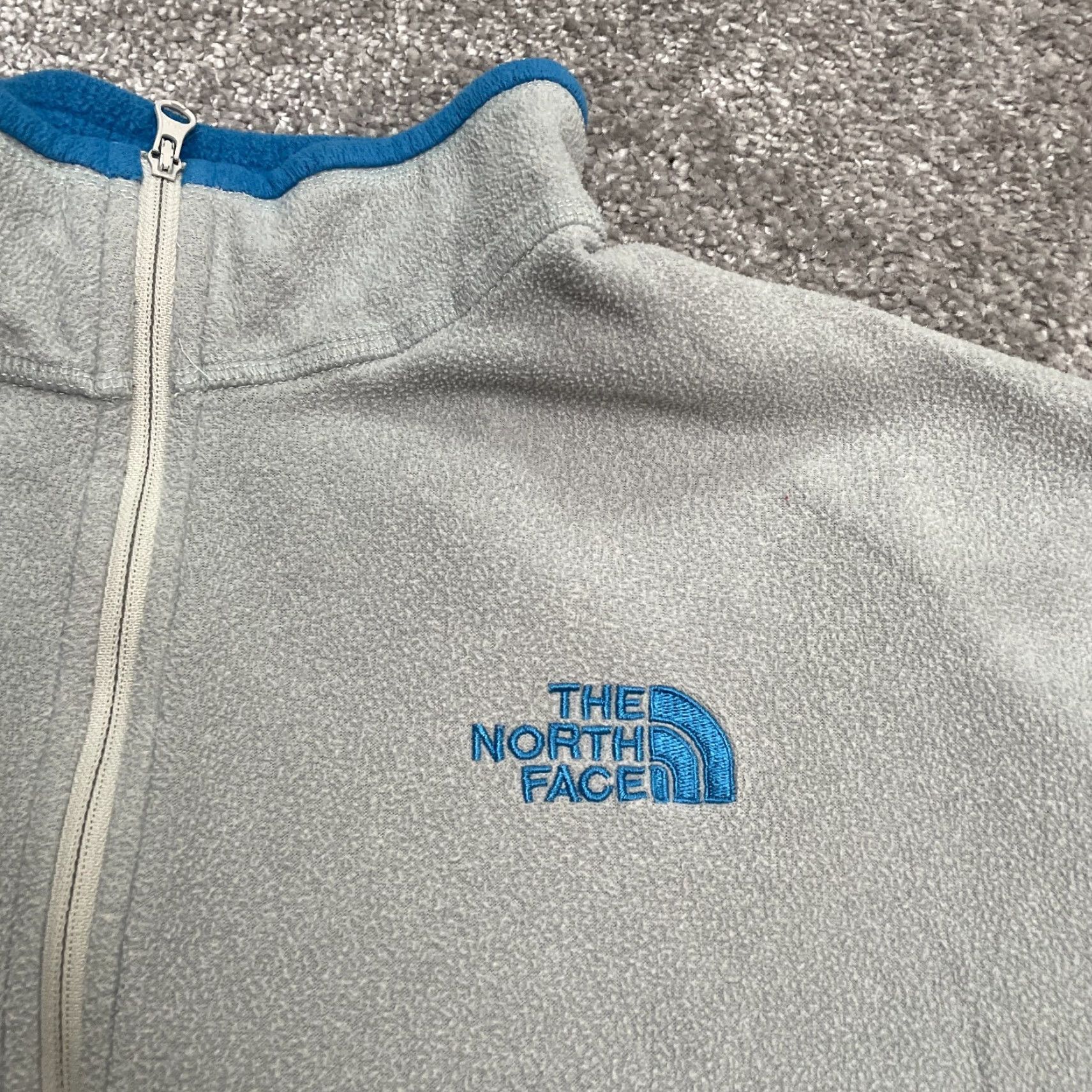 The North Face The North Face Glacial Lightweight Fleece Jacket Mens XL Gray 1/4 Zip Outdoor Size US XL / EU 56 / 4 - 4 Thumbnail