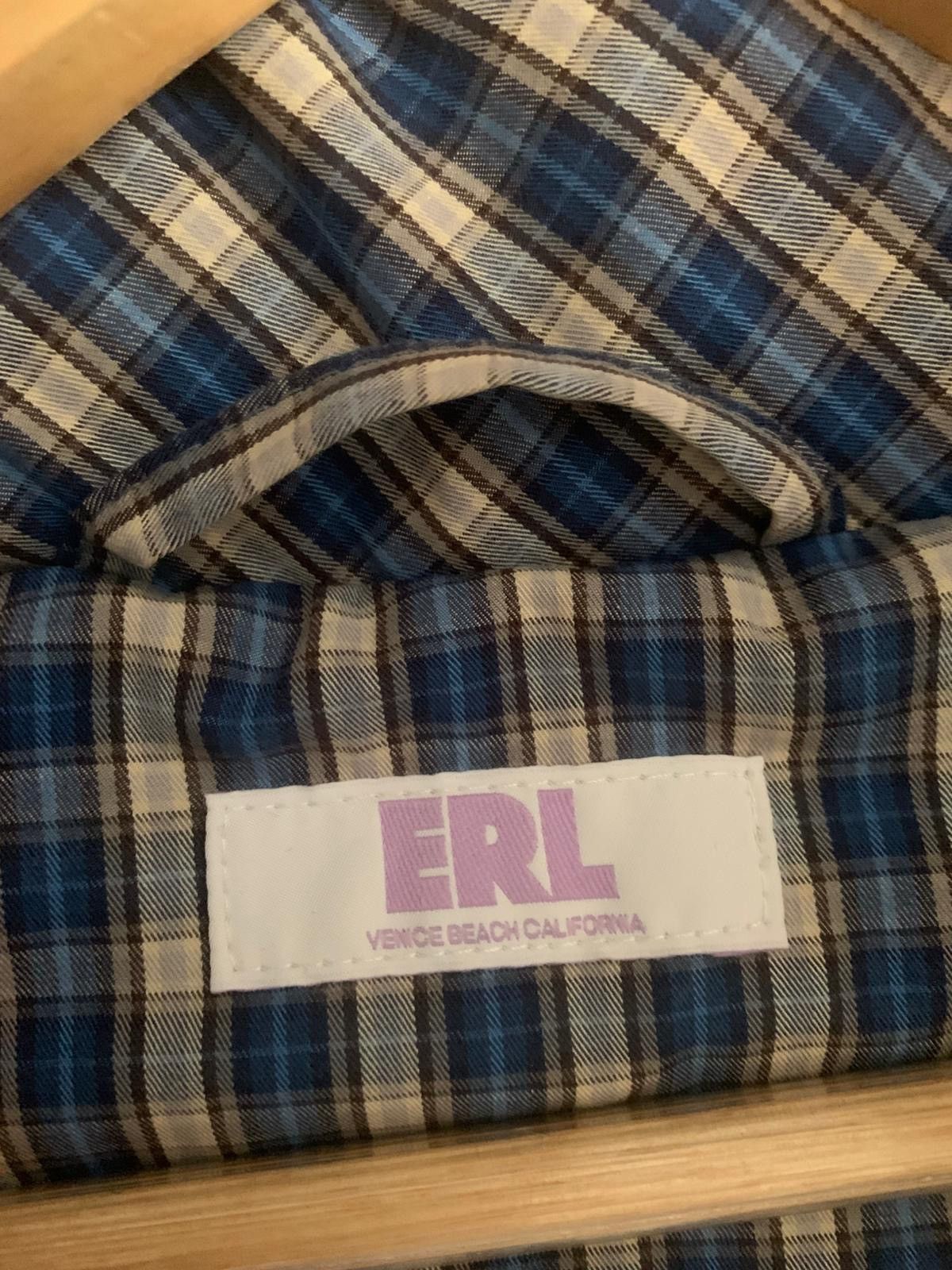 ERL ERL Biscuit Puffer Bomber Jacket Plaid Blue Down Winter Size US M / EU 48-50 / 2 - 3 Thumbnail