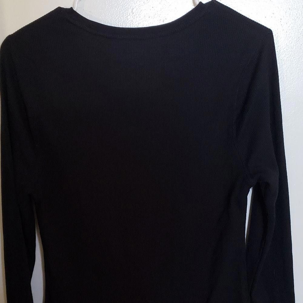 Old Navy CT1042a Old Navy women's long sleeve ribbed t-shirt Size XL / US 12-14 / IT 48-50 - 2 Thumbnail