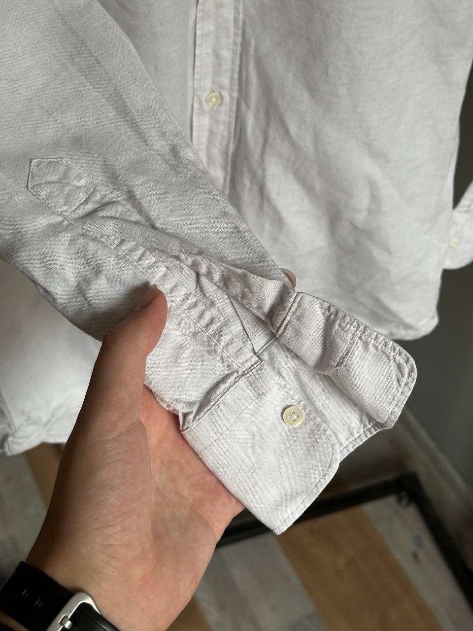 Asket WNU Linen Shirt in Beige Size XS Size US XS / EU 42 / 0 - 10 Thumbnail
