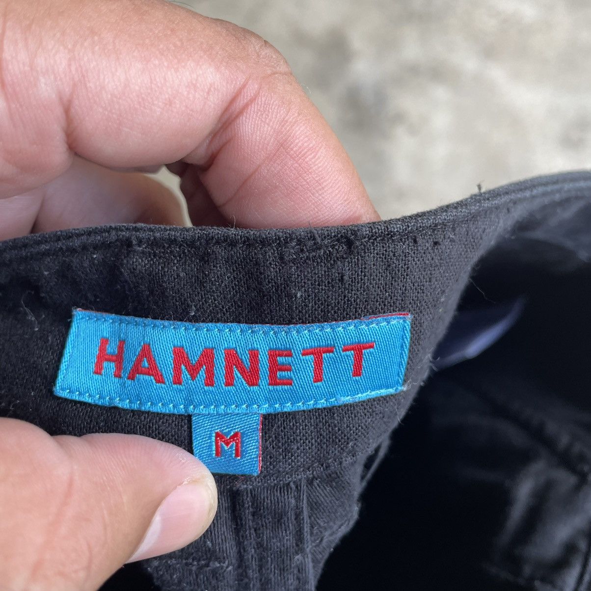 Katharine Hamnett London 🔥Katherine Hamnet London Multipockets Black Shorts Pants Size US 32 / EU 48 - 8 Thumbnail