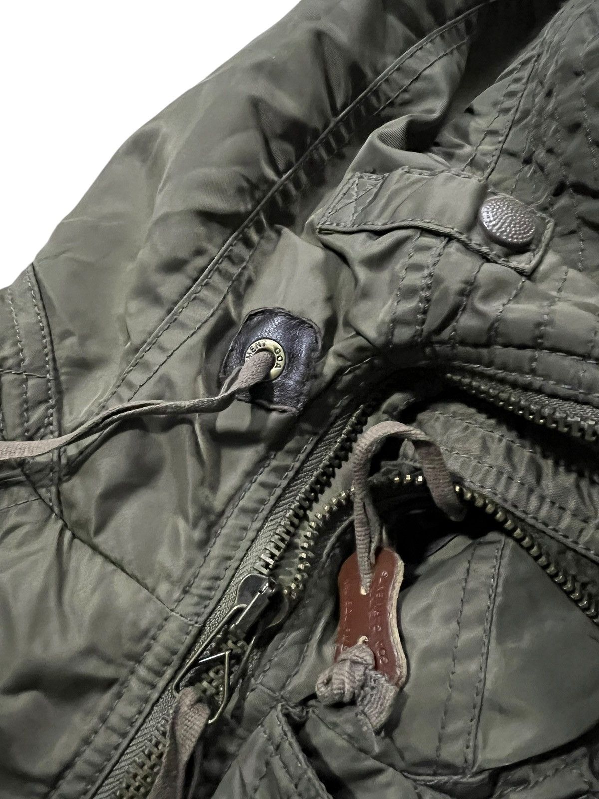 If Six Was Nine × Le Grande Bleu (L.G.B.) Vintage 2000’s G.O.A Military Parka Fur Jacket Size US S / EU 44-46 / 1 - 12 Thumbnail